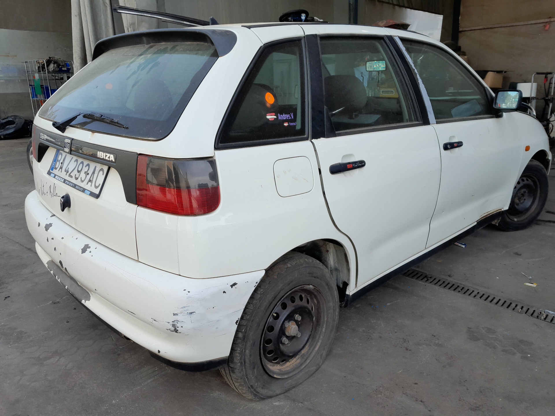 SEAT Ibiza 2 generation (1993-2002) Priekinis bamperis(buferis) 6K0807221KGRU 24549387