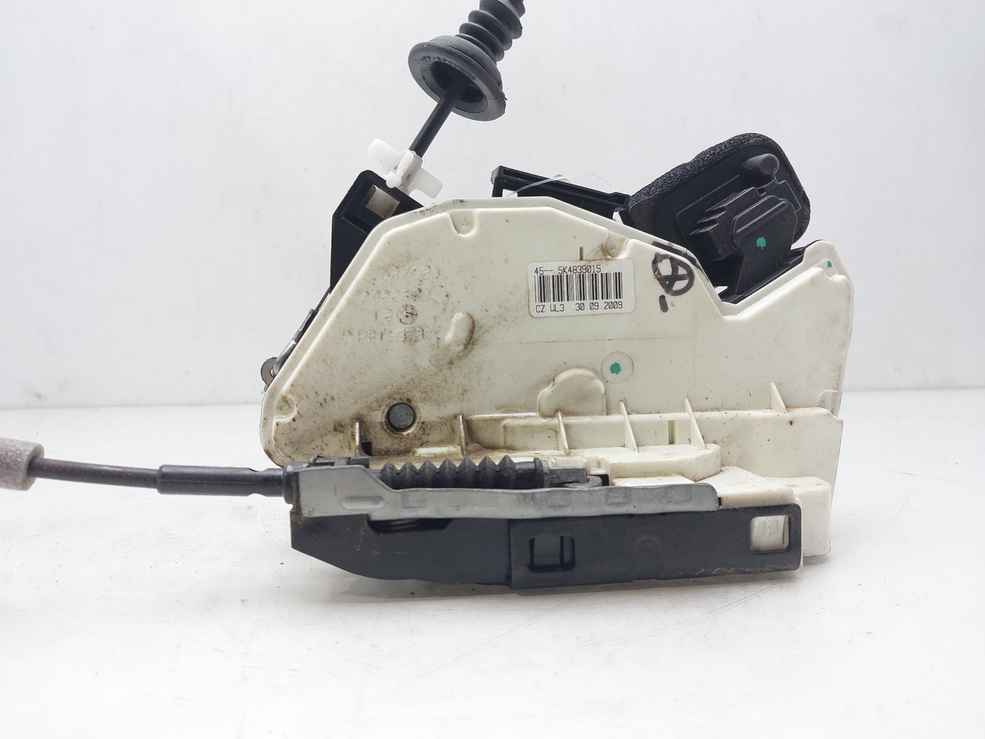 VOLKSWAGEN Polo 5 generation (2009-2017) Rear Left Door Lock 5K4839015 21085879