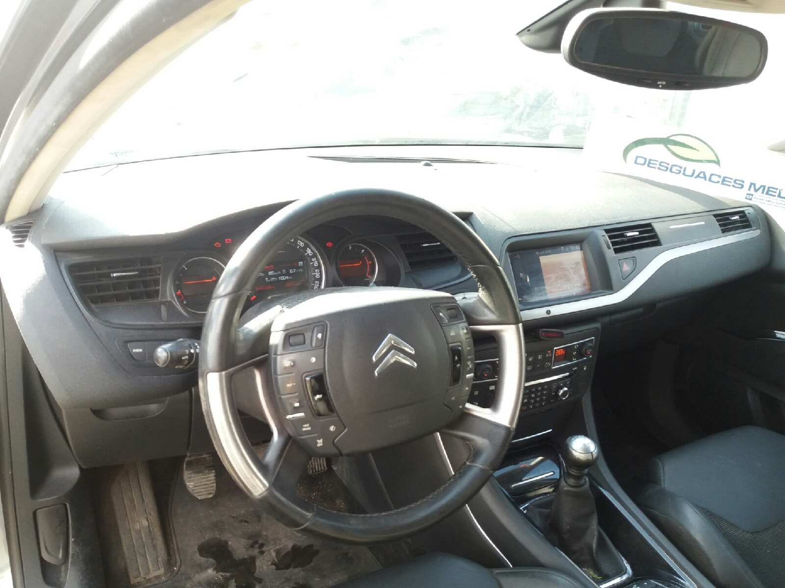 CITROËN C5 2 generation (2008-2017) Cadru mâner interior ușă stânga față 9660525480 20192418