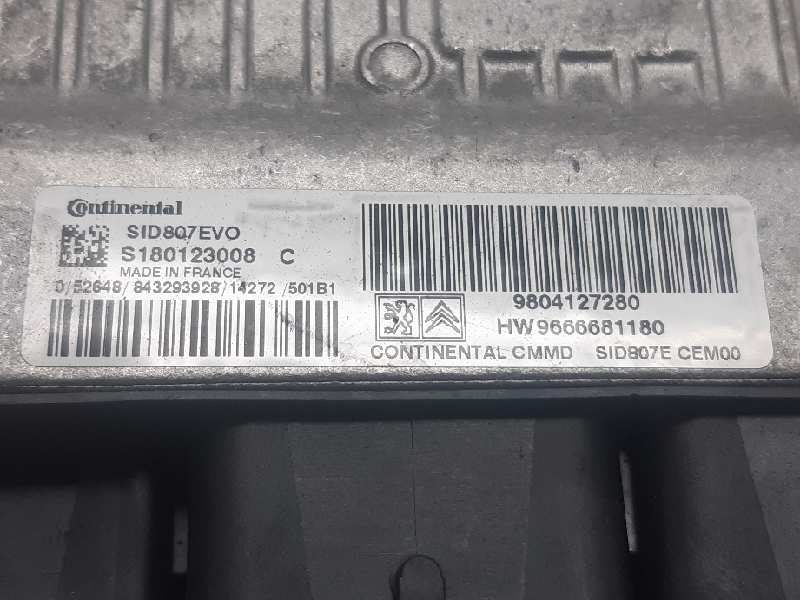 PEUGEOT 508 1 generation (2010-2020) Motorstyrenhet ECU 9804127280 18435525