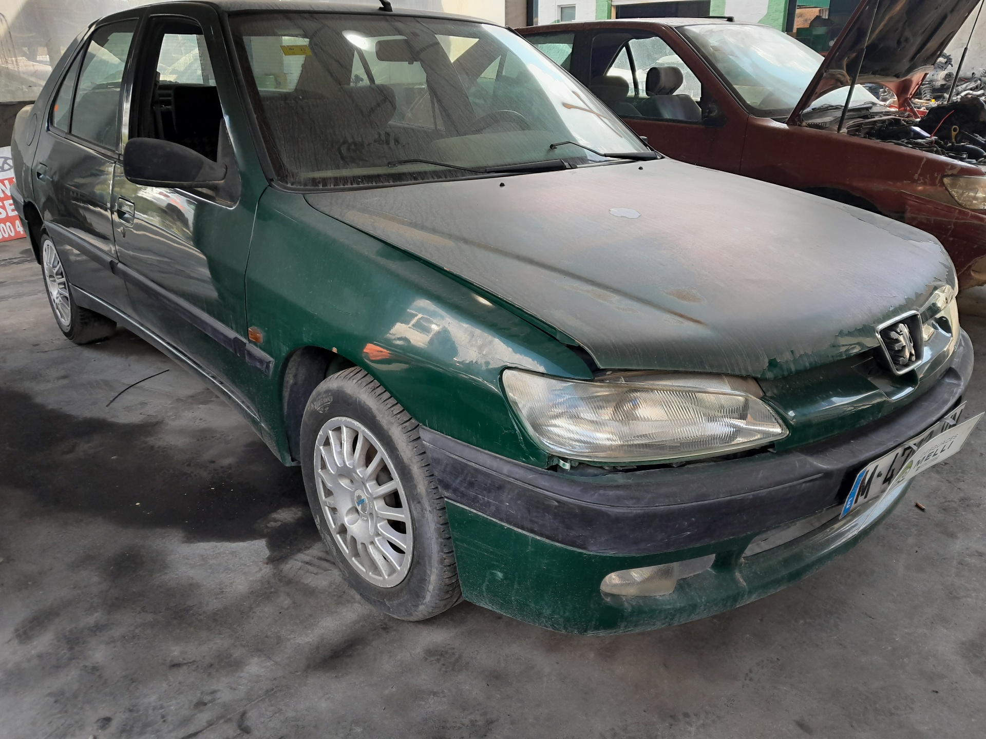 MITSUBISHI 306 1 generation (1993-2002) Левая противотуманка переднего бампера 9625306480 21356284