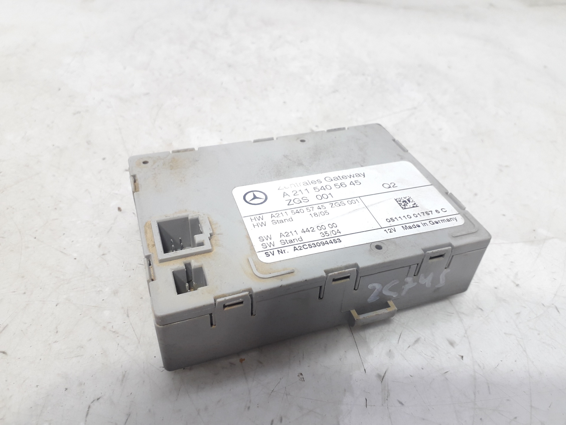 MERCEDES-BENZ CLS-Class C219 (2004-2010) Other Control Units A2115405645 22030405