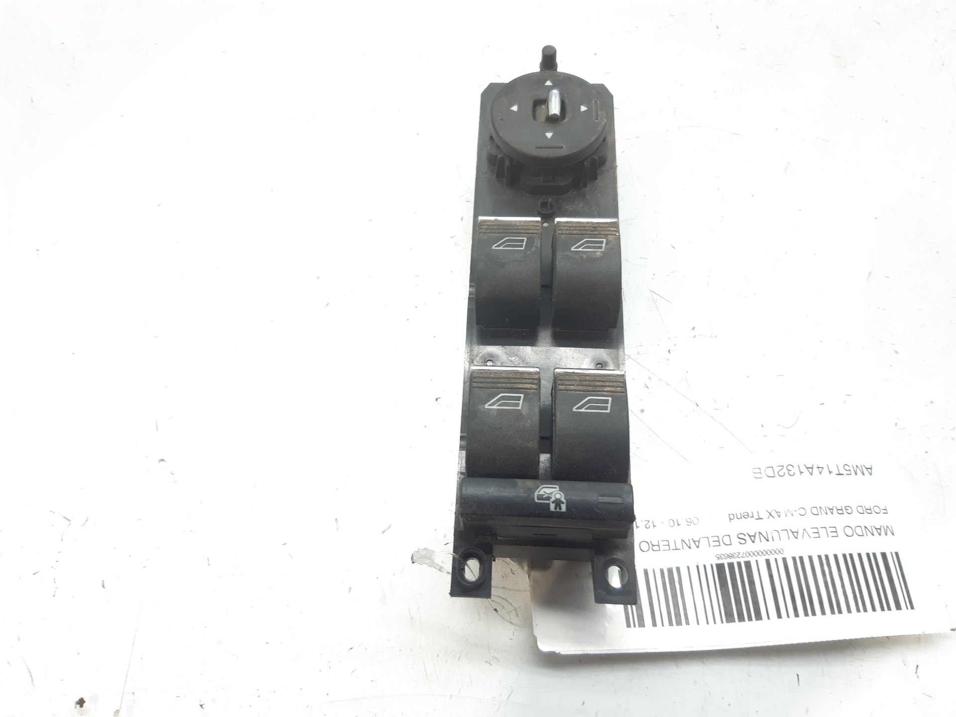 FORD C-Max 2 generation (2010-2019) Front Left Door Window Switch AM5T14A132DB 24053244