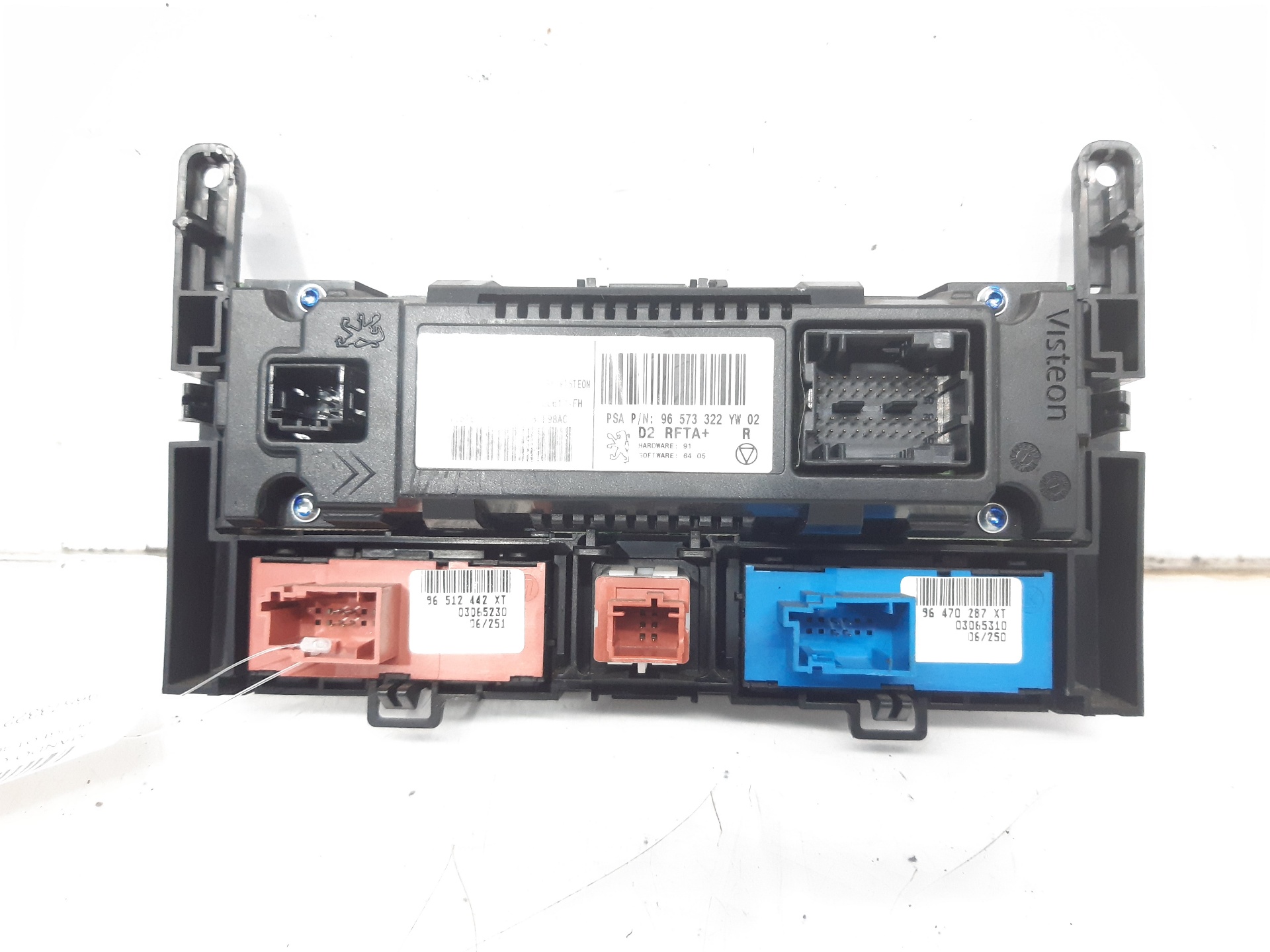 PEUGEOT 407 1 generation (2004-2010) Climate  Control Unit 96573322 18660314