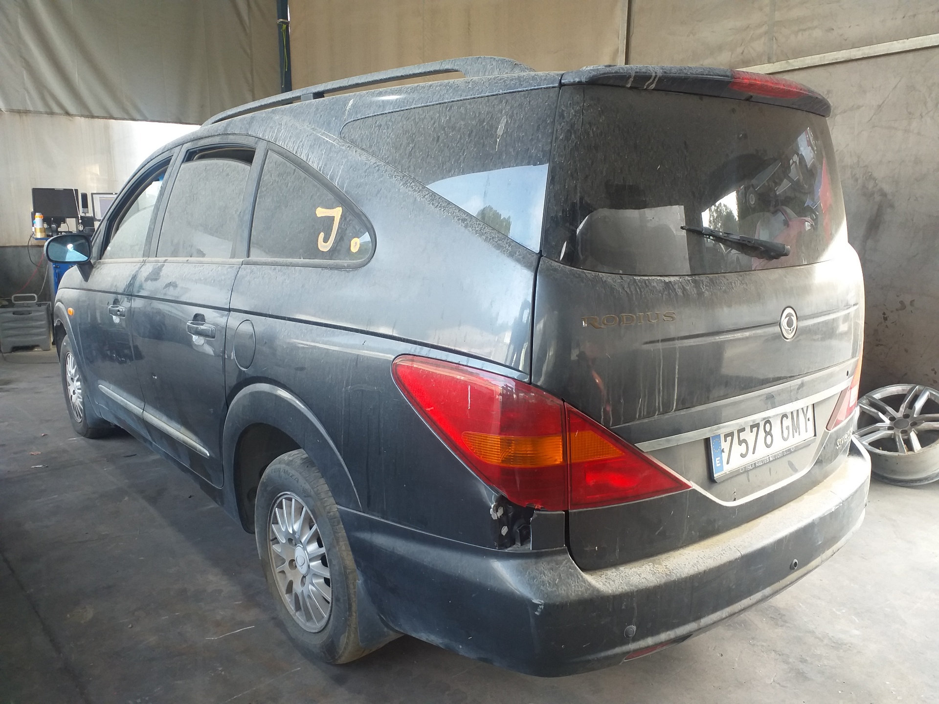 SSANGYONG Rodius 1 generation (2004-2010) Коробка передач D27DT 21089370