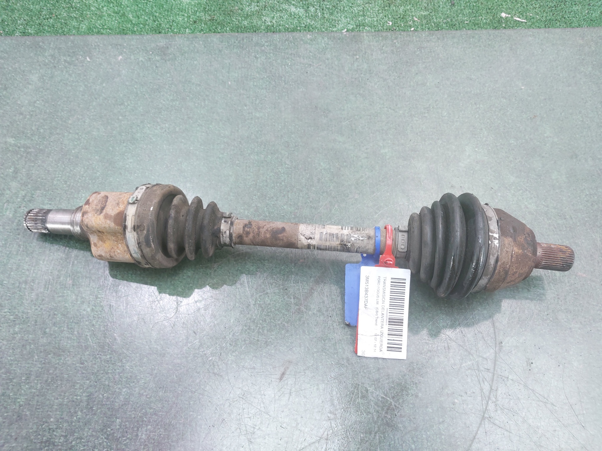 PEUGEOT Focus 2 generation (2004-2011) Front Left Driveshaft 3M513B437DAF 22491276