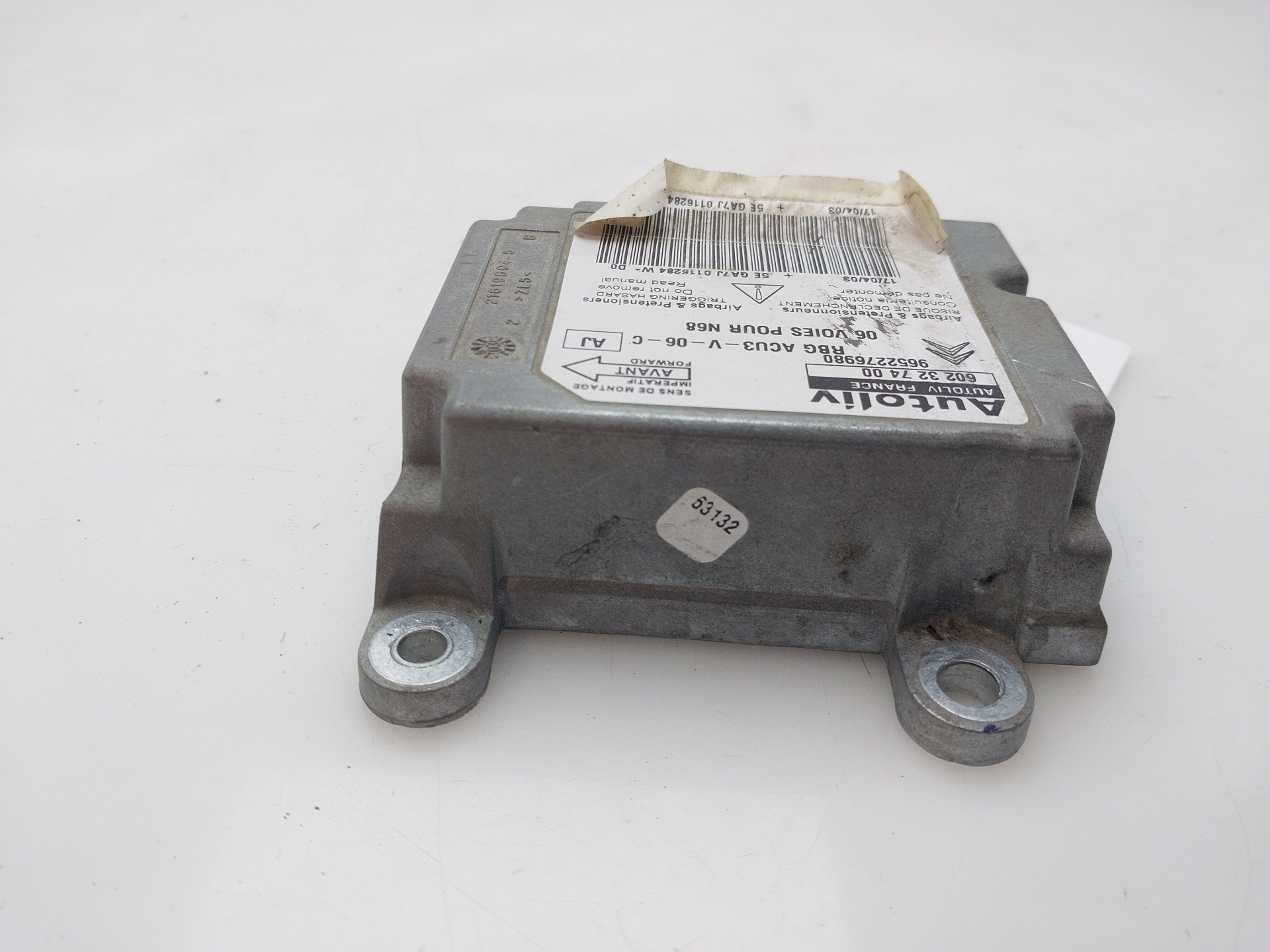 CITROËN Xsara Picasso 1 generation (1999-2010) SRS Control Unit 9652276980 23669305