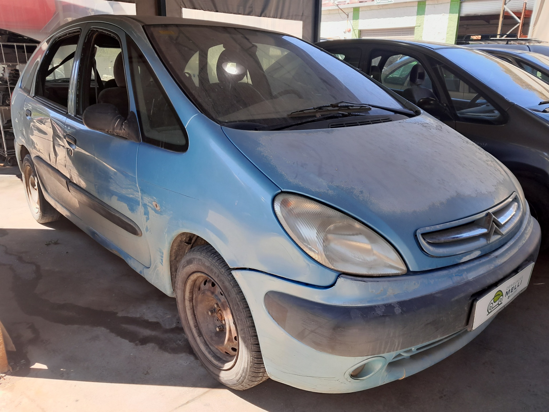 FIAT Xsara Picasso 1 generation (1999-2010) Priekšējais kreisais miglas lukturis 9638225680 20149240