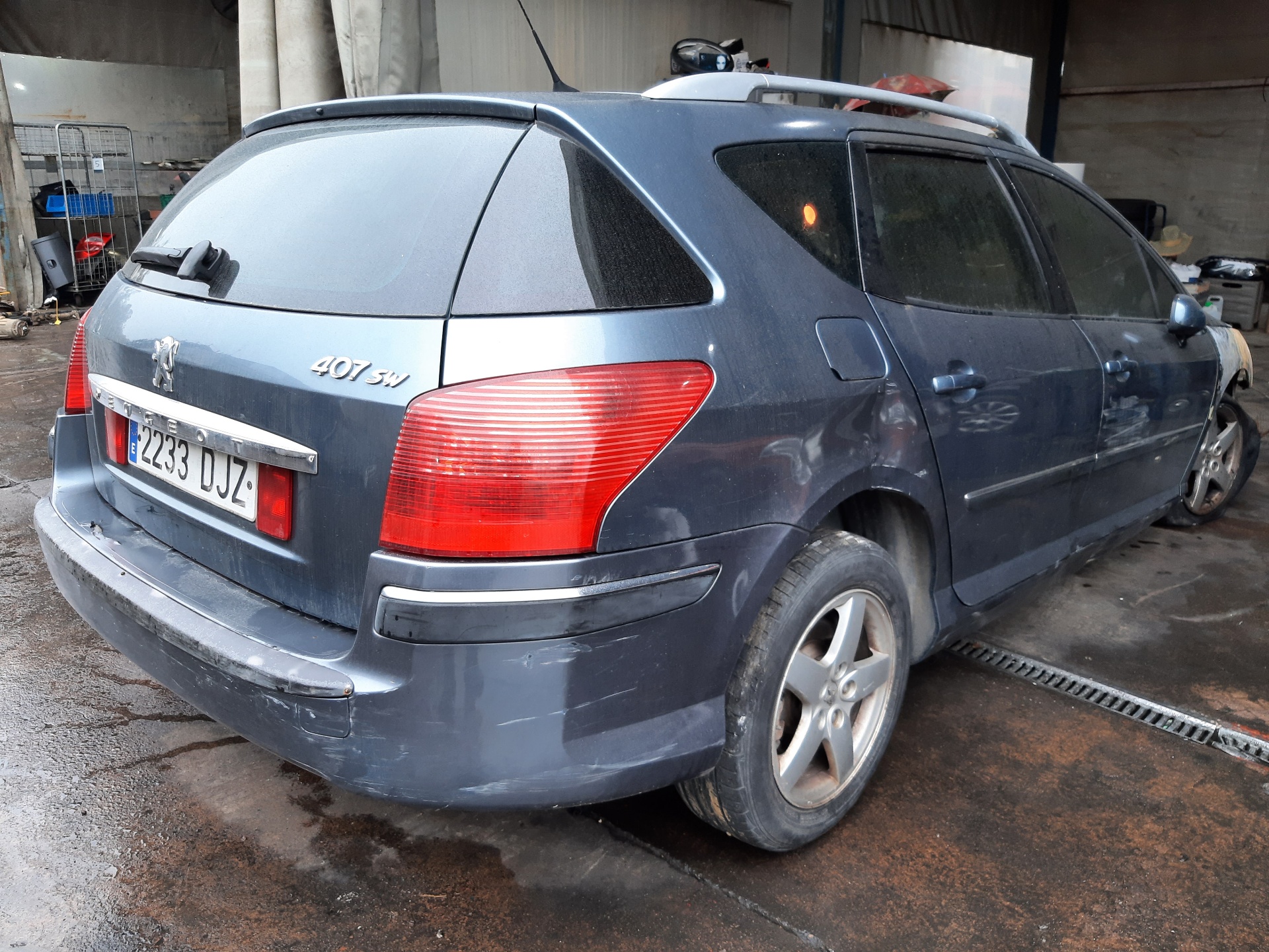 PEUGEOT 407 1 generation (2004-2010) Маторчик стеклоподъемника задней правой двери 9646595580 22574595