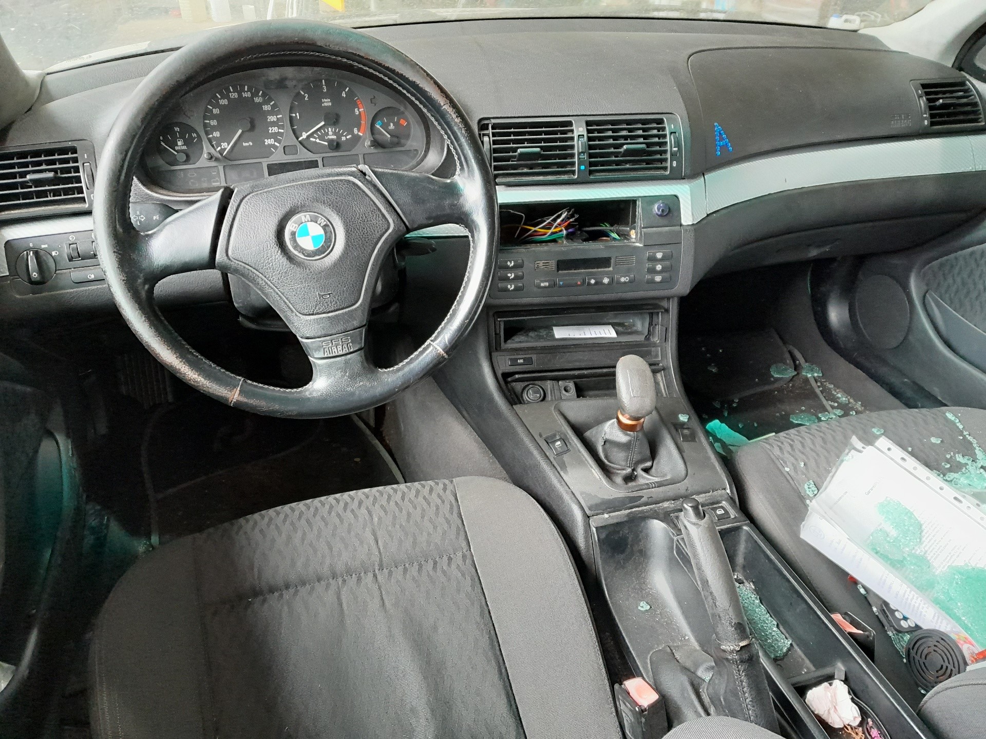 BMW 3 Series E46 (1997-2006) Priekšējais labais spārns 41358240406 22463674