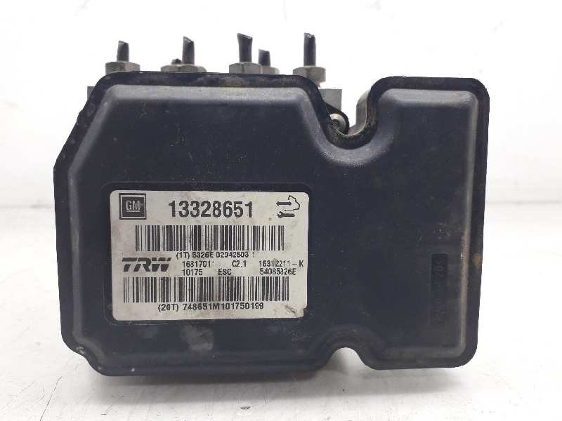 OPEL Insignia A (2008-2016) Pompe ABS 13328651 20173852