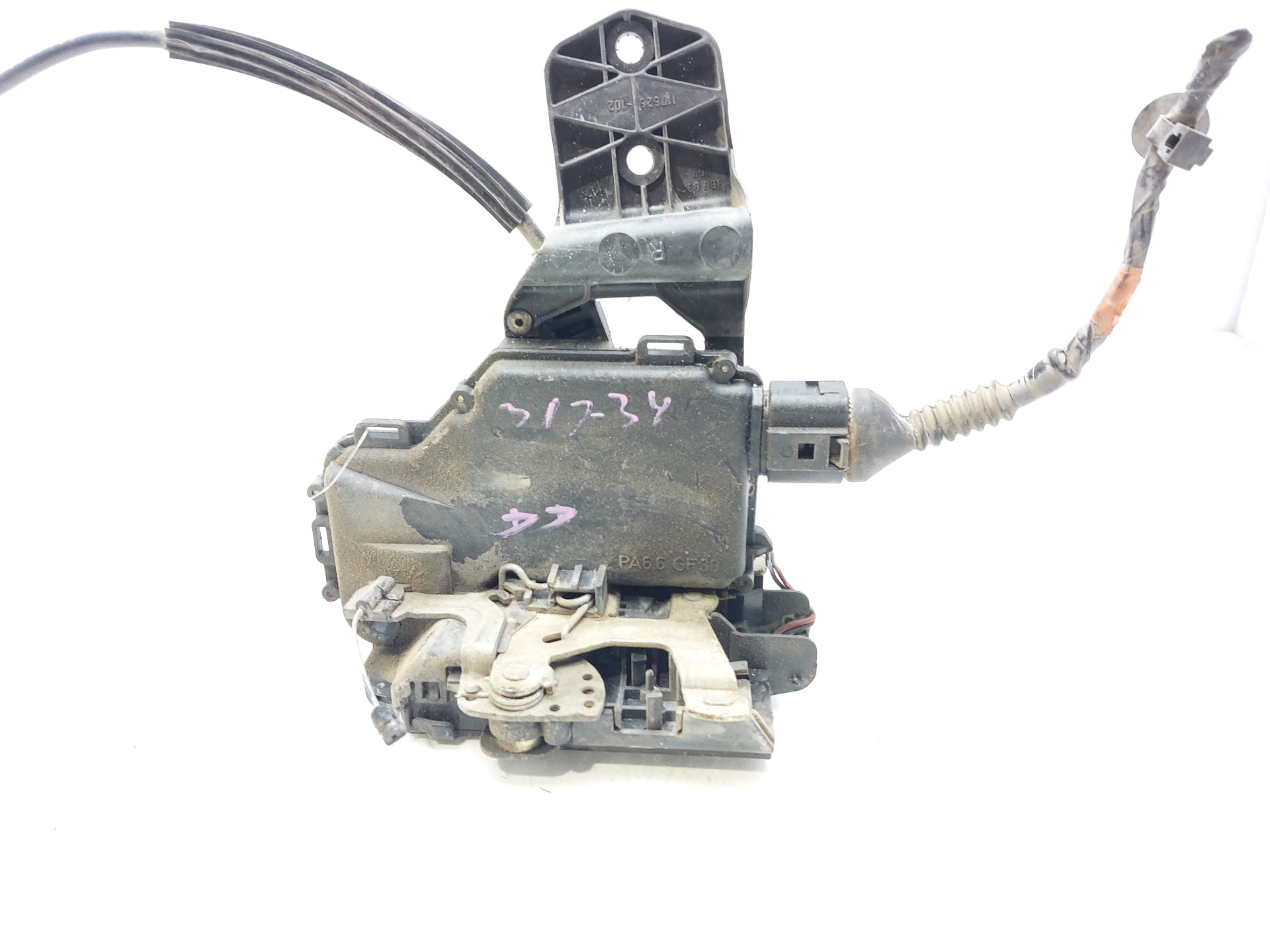 VOLKSWAGEN Passat B5 (1996-2005) Front Right Door Lock 3B1837016A 22338272