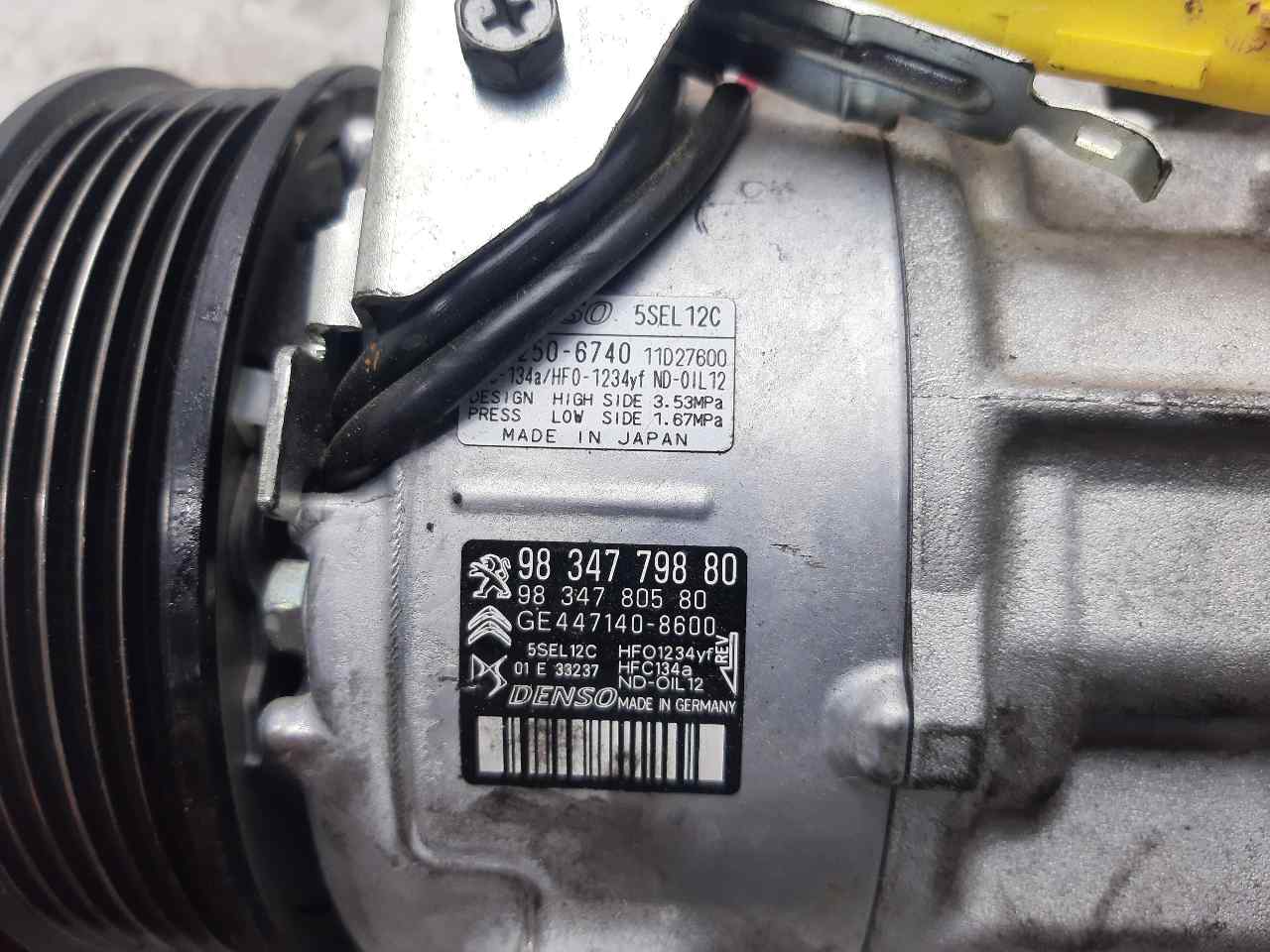 CITROËN Air Condition Pump 9834779880, 22.299KM, 5PUERTAS 20153141