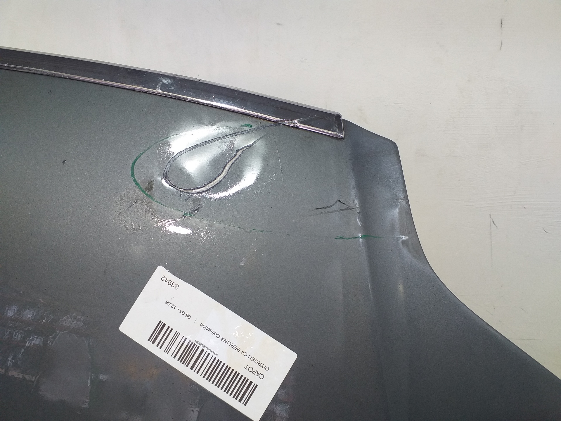 CITROËN C4 1 generation (2004-2011) Bonnet 7901L1 24759831