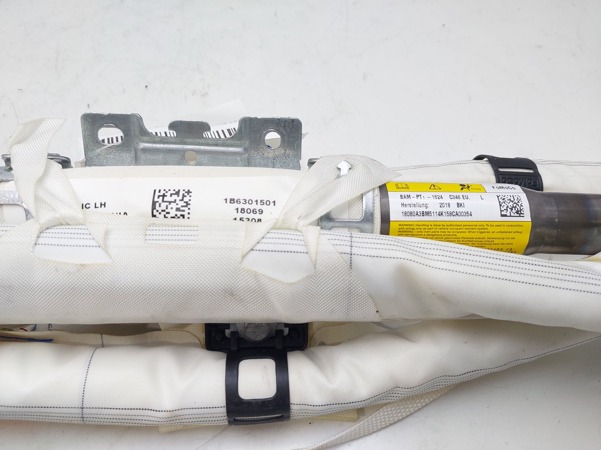 FORD Focus 3 generation (2011-2020) Left Side Roof Airbag SRS 1B6301501 20149331