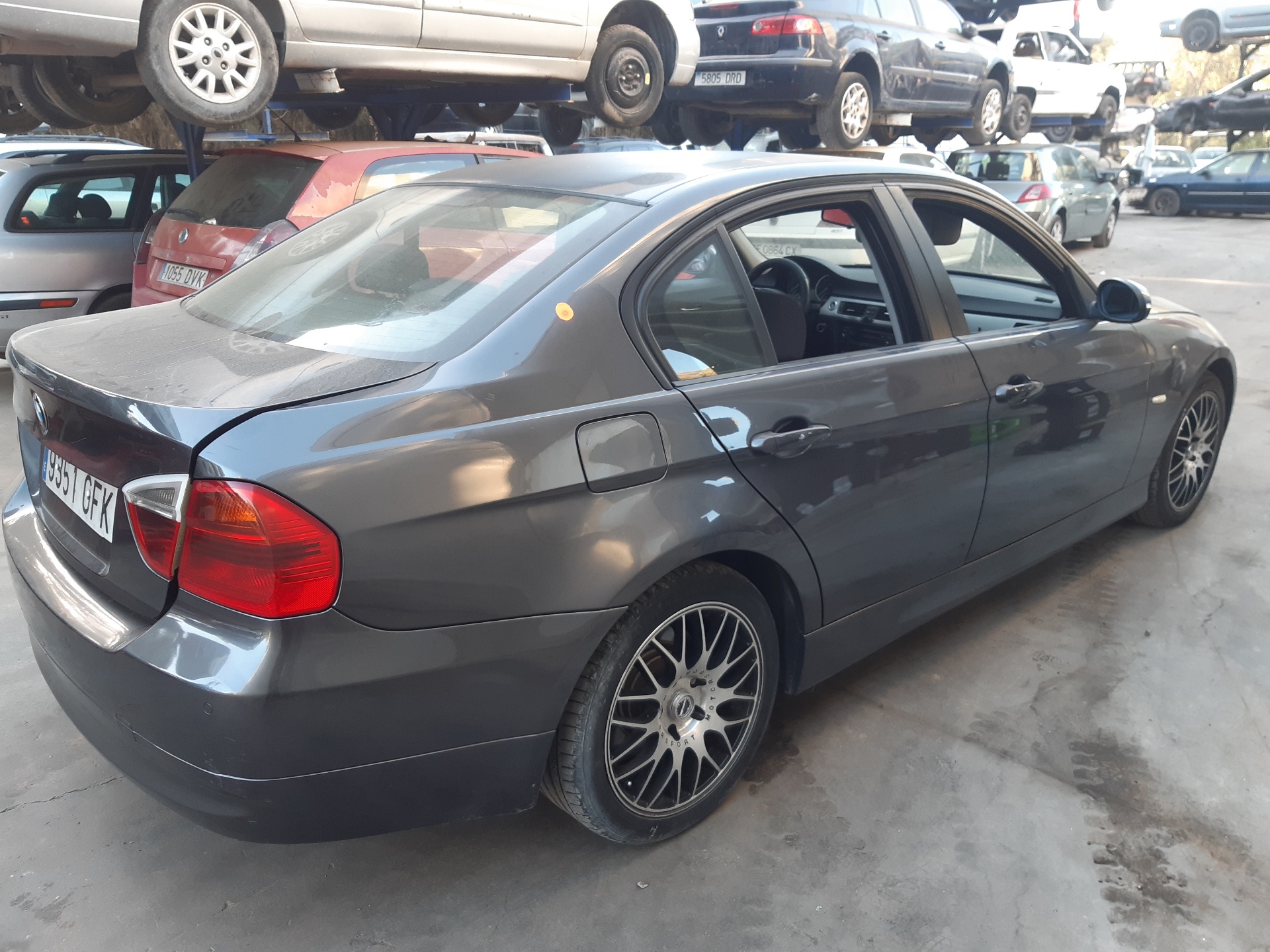 BMW 3 Series E90/E91/E92/E93 (2004-2013) Ремень безопасности задний правый 6975365 22439794