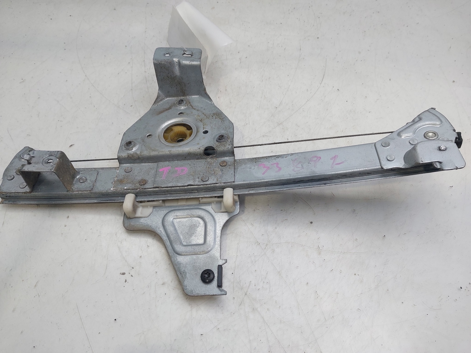 CITROËN C4 1 generation (2004-2011) Regulator de geam ușă dreapta spate 9647444280 23567144