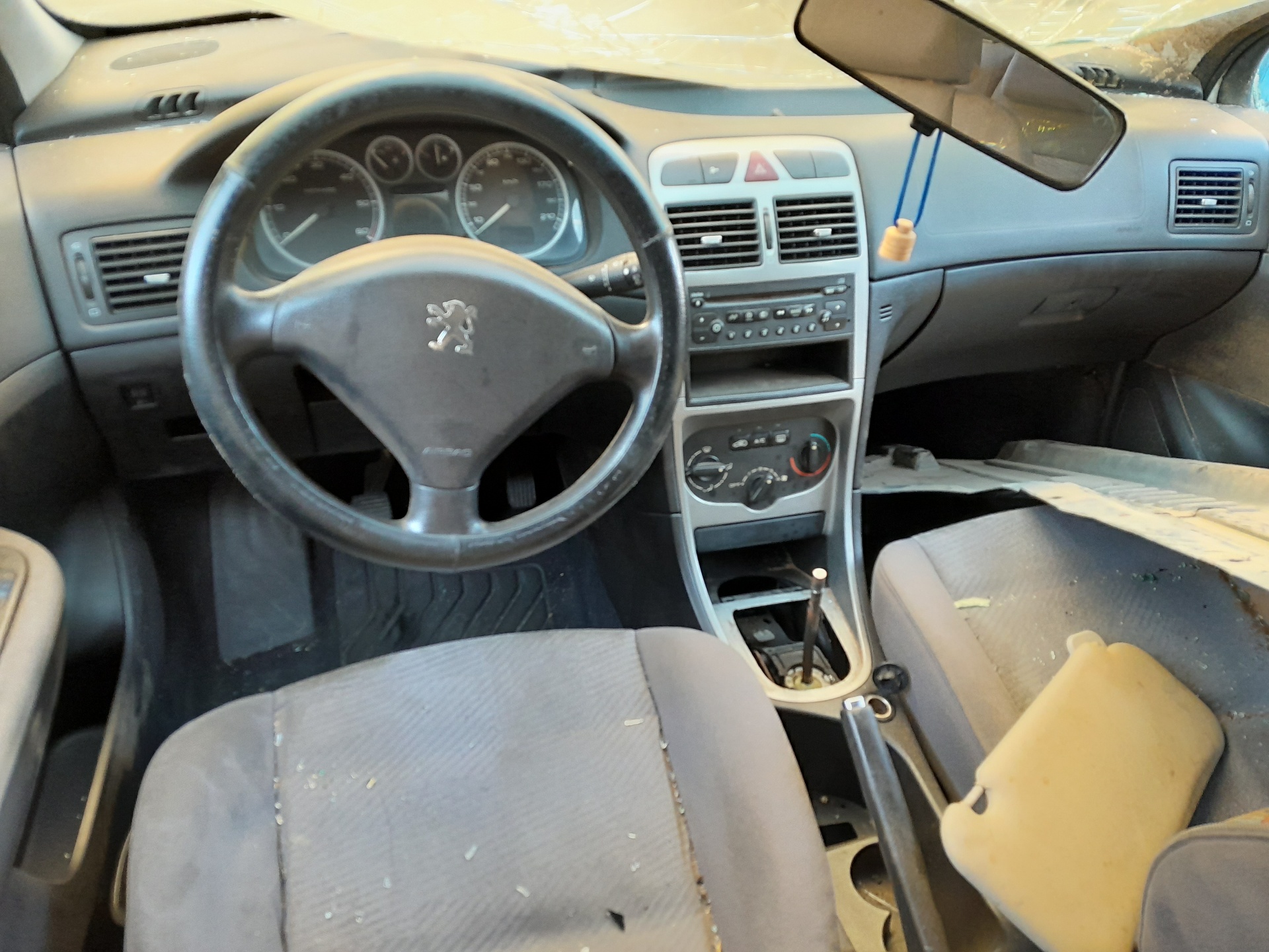 PEUGEOT 307 1 generation (2001-2008) Маторчик стеклоподъемника передней левой двери 9634457380 20628006