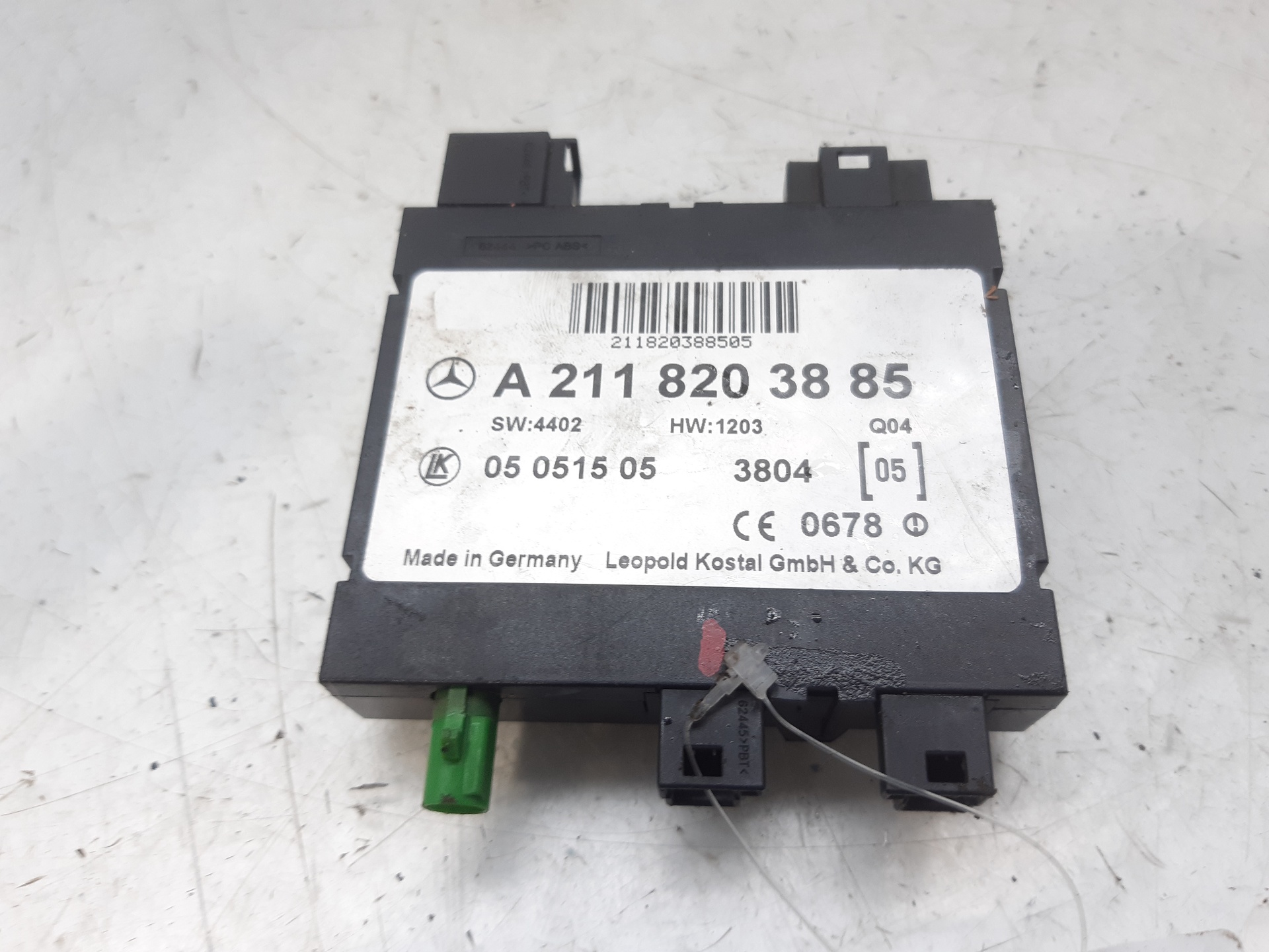 MERCEDES-BENZ CLS-Class C219 (2004-2010) Other Control Units A2118203885 18802592