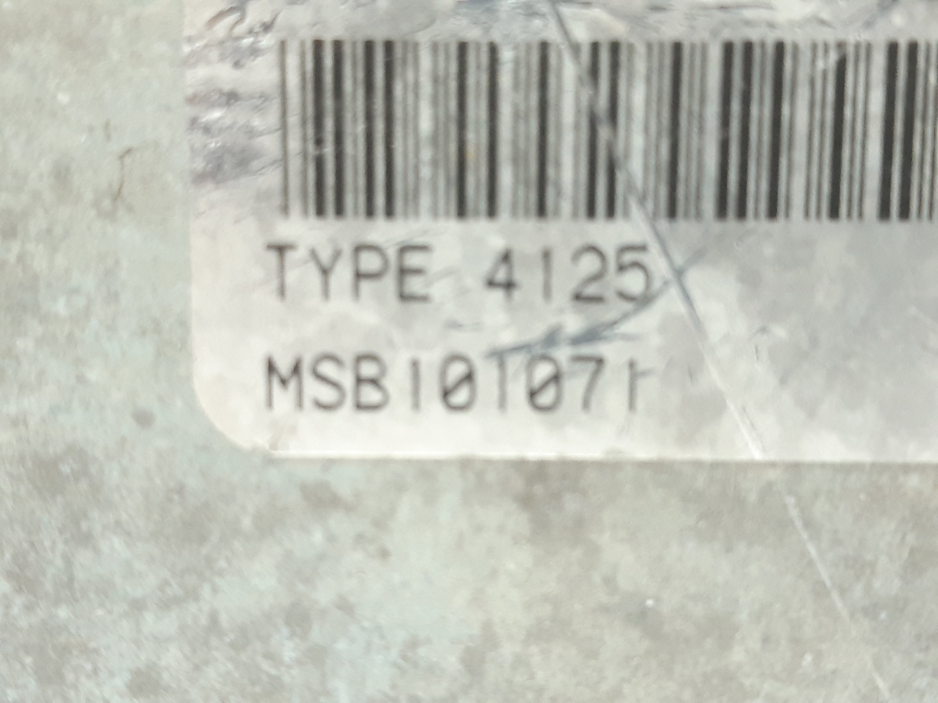 LAND ROVER Freelander 1 generation (1998-2006) Calculateur d'unité de commande du moteur MSB101071 24051976