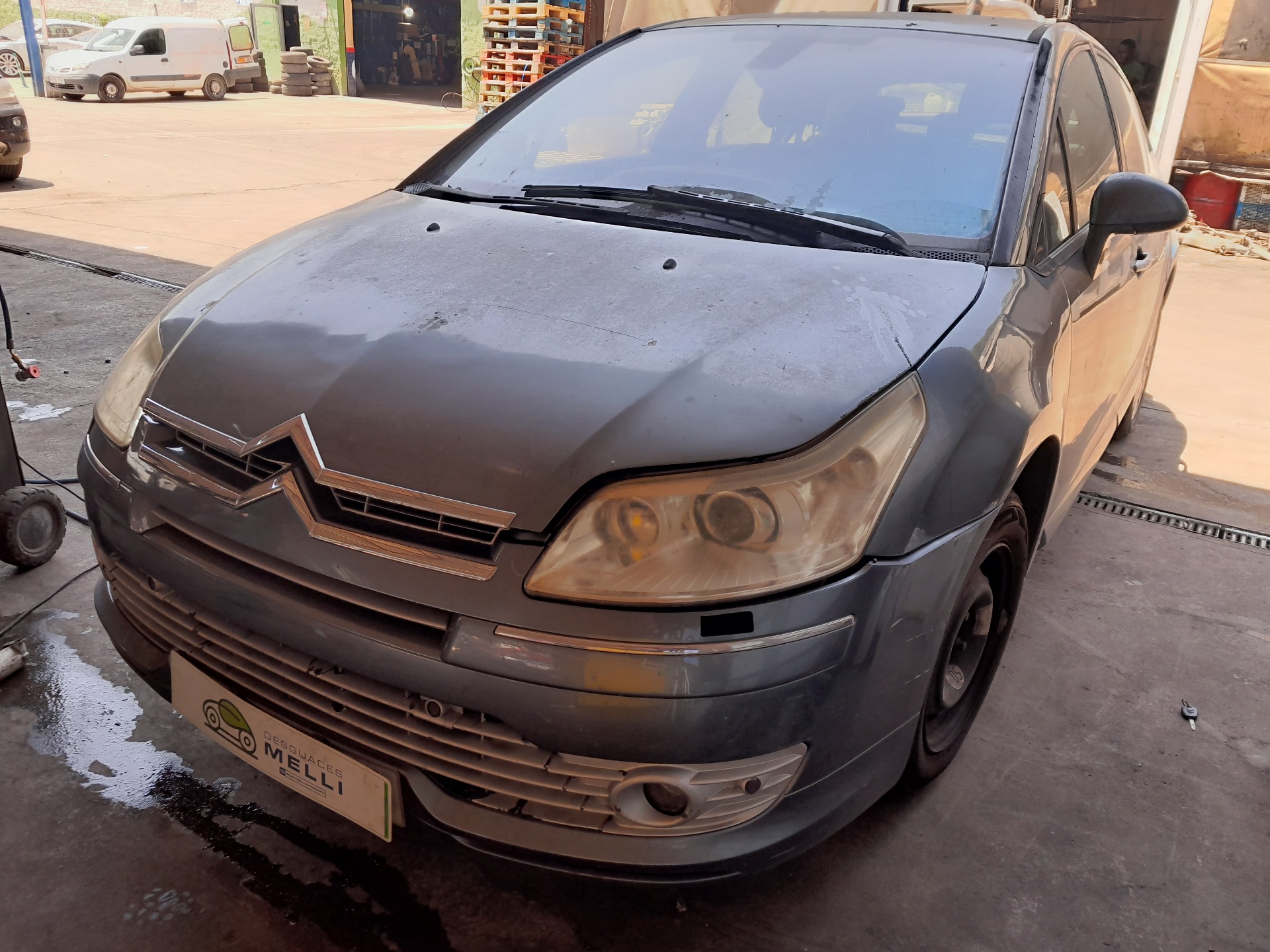 CITROËN C4 1 generation (2004-2011) Galinis kairys priešrūkinis žibintas 9652464680 20360095