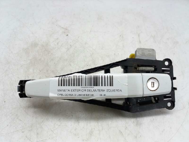 OPEL Corsa D (2006-2020) Front Left Door Exterior Handle 6051 24083757