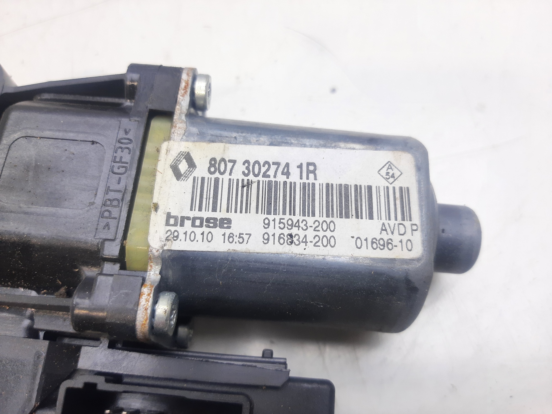 RENAULT Scenic 3 generation (2009-2015) Front Right Door Window Control Motor 807302741R 22556900