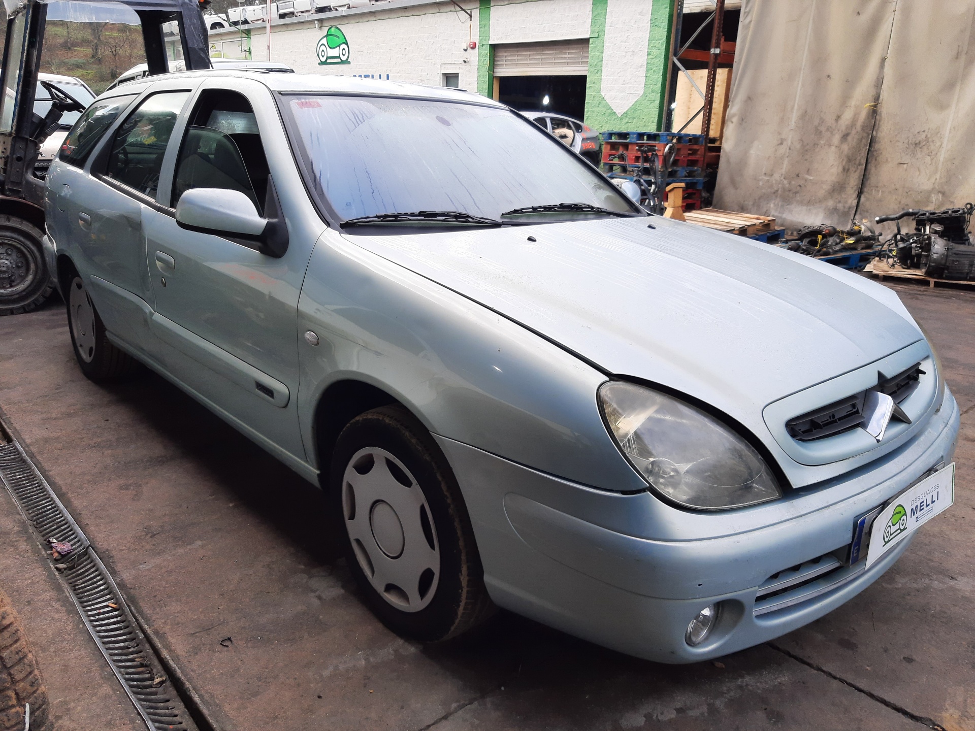 CITROËN Xsara 1 generation (1997-2004) Противотуманка бампера передняя правая 9648947780 22769859