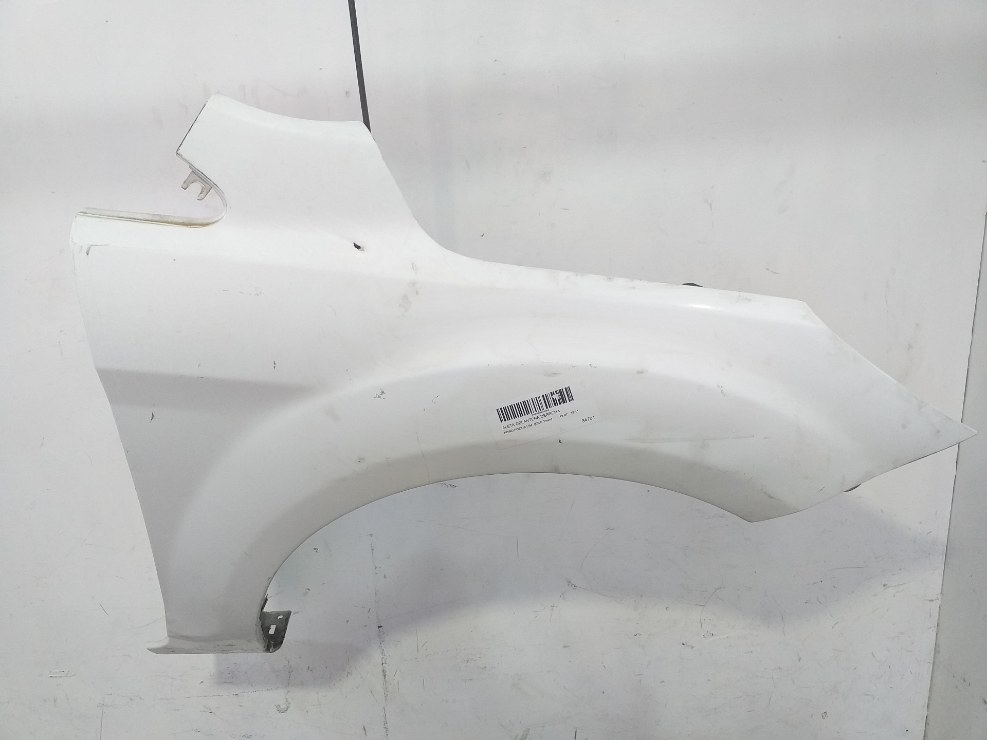FORD Focus 2 generation (2004-2011) Front Right Fender 1521596 25157663