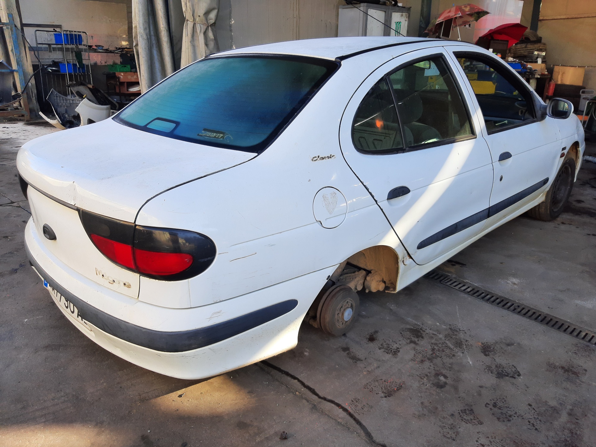 RENAULT Megane 2 generation (2002-2012) Bakre støtfanger 7700845256 23011713