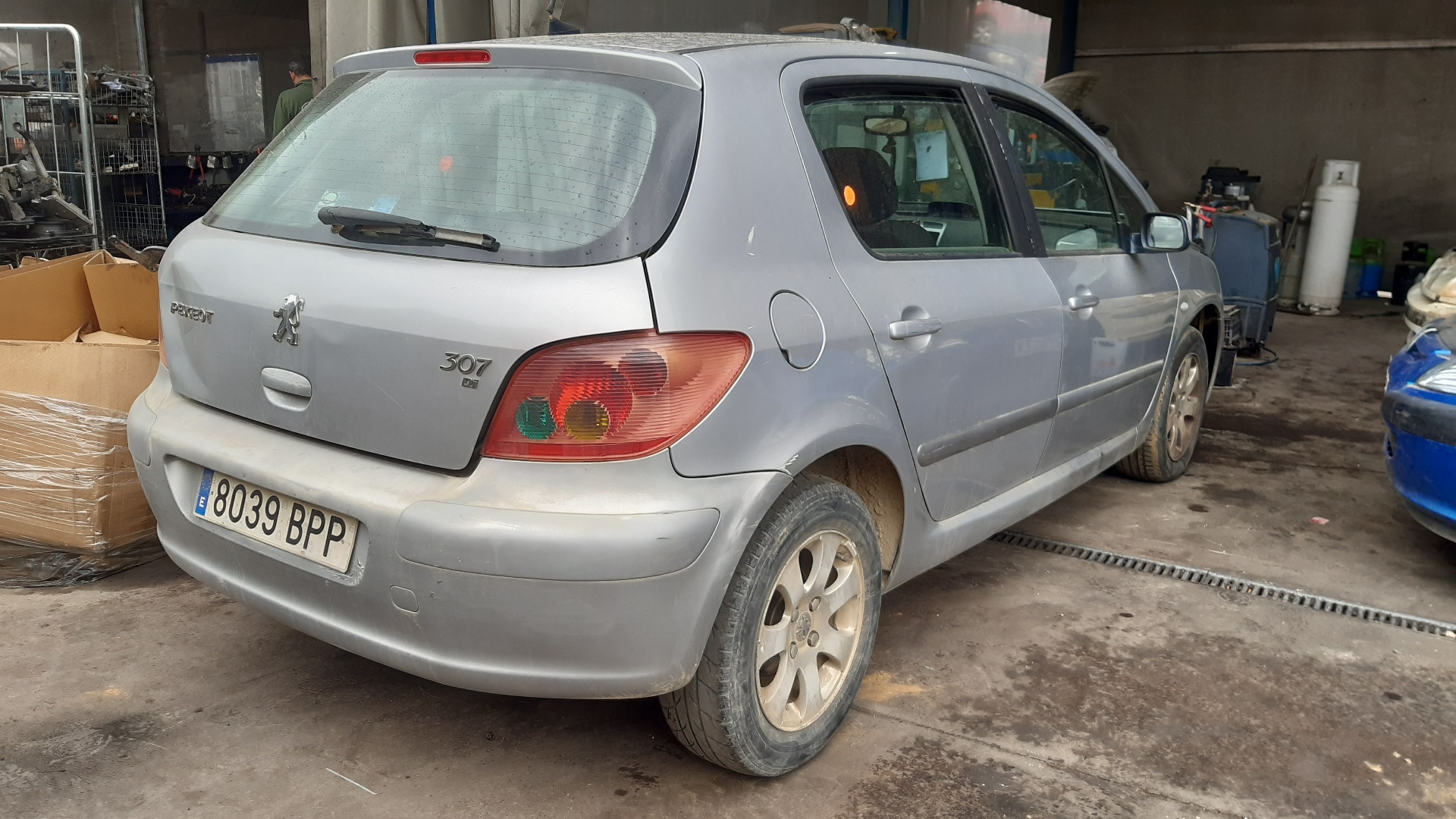 PEUGEOT 307 1 generation (2001-2008) Кнопка стеклоподъемника передней правой двери 96351625XT 21011434