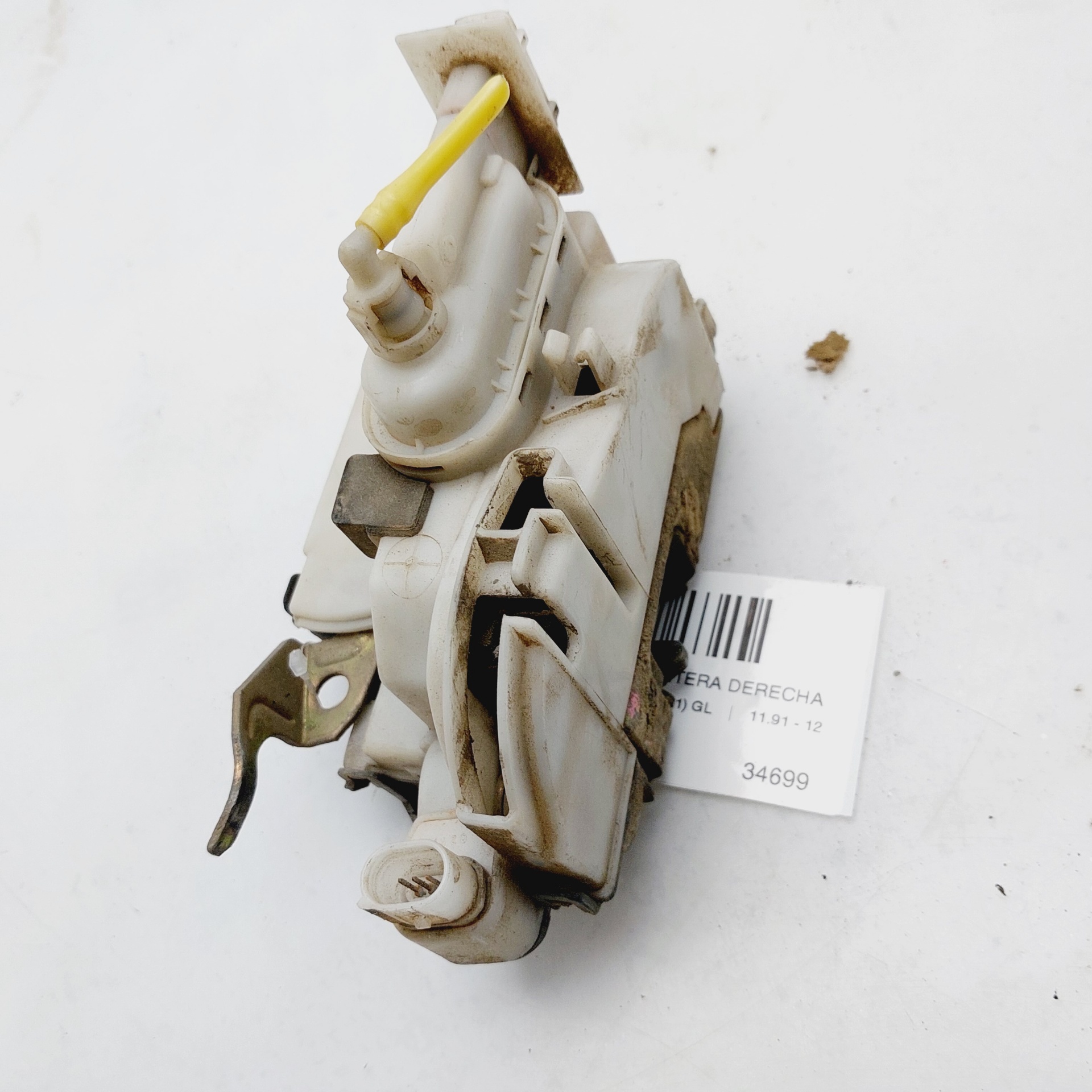 VOLKSWAGEN Golf 3 generation (1991-1998) Замок двери передний правый 1H0862153A 25224359