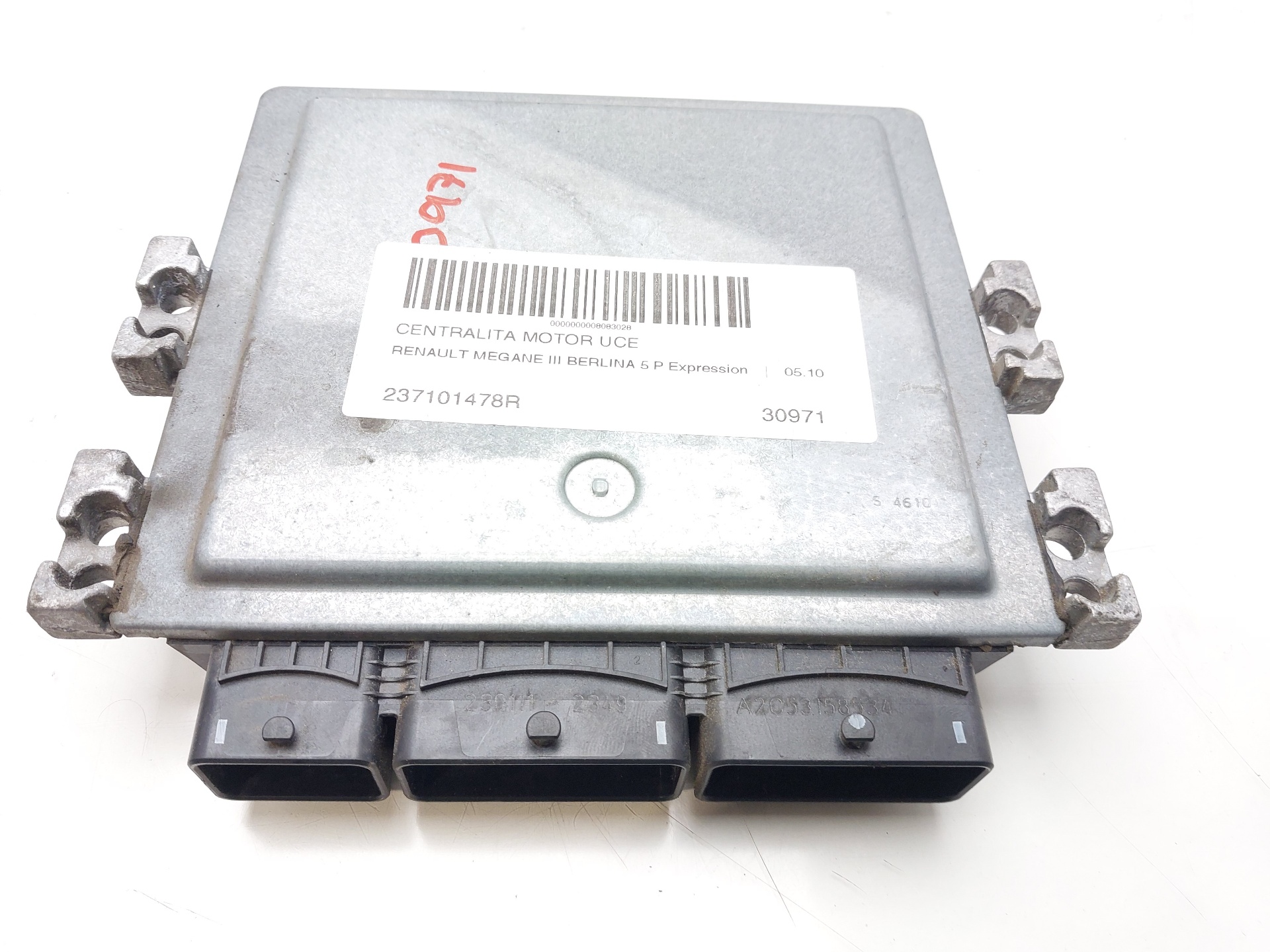 VAUXHALL Megane 3 generation (2008-2020) Engine Control Unit ECU 237101478R 20145645