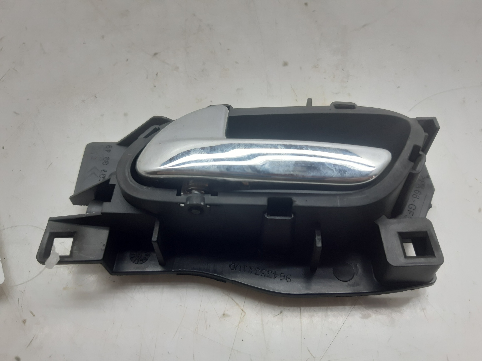 PEUGEOT 407 1 generation (2004-2010) Front Left Door Interior Handle Frame 96435311VD 24129764