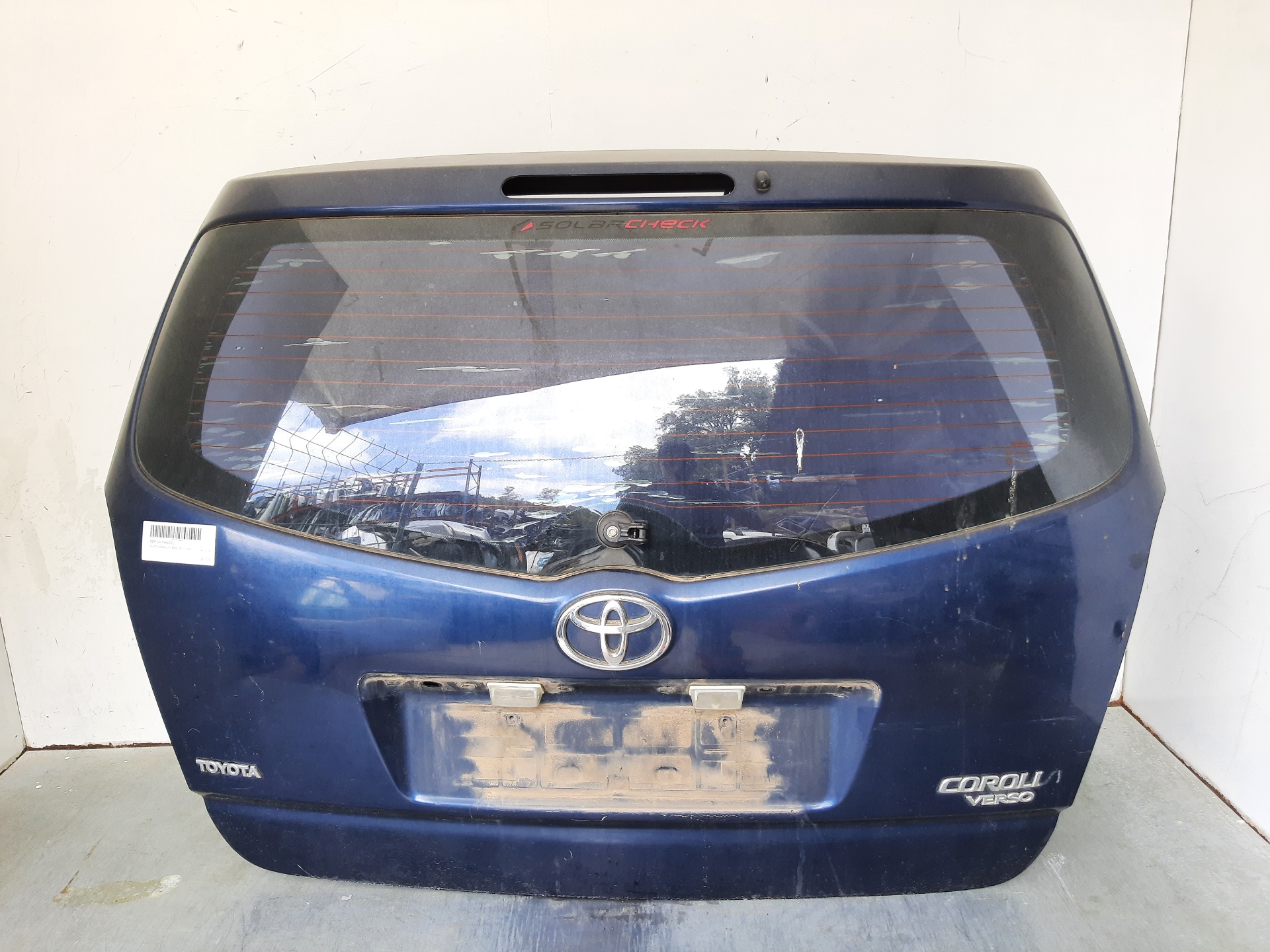 TOYOTA Corolla Verso 1 generation (2001-2009) Bootlid Rear Boot 670050F011 20999682