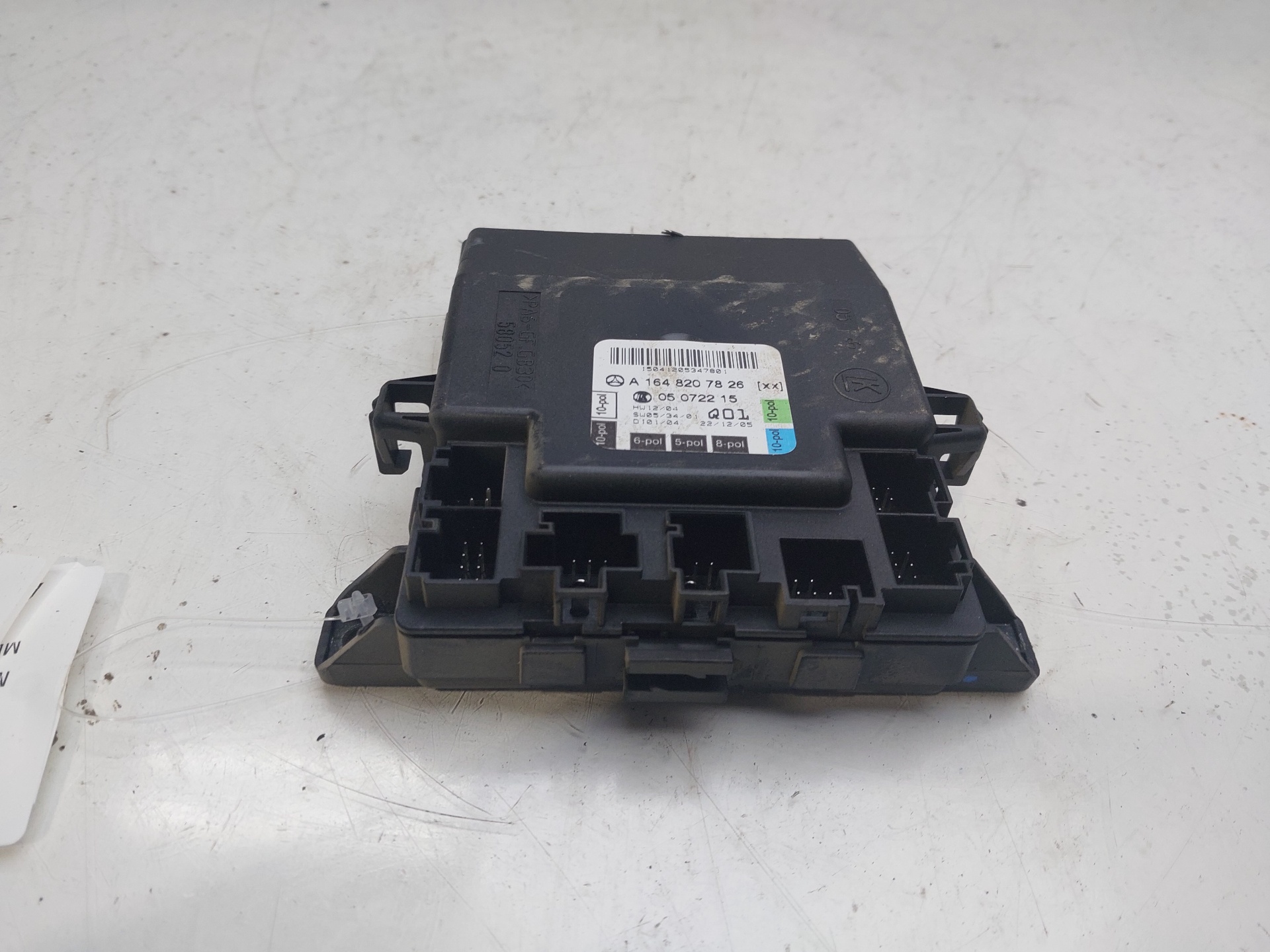 MERCEDES-BENZ M-Class W164 (2005-2011) Other Control Units A1648207826 22917214