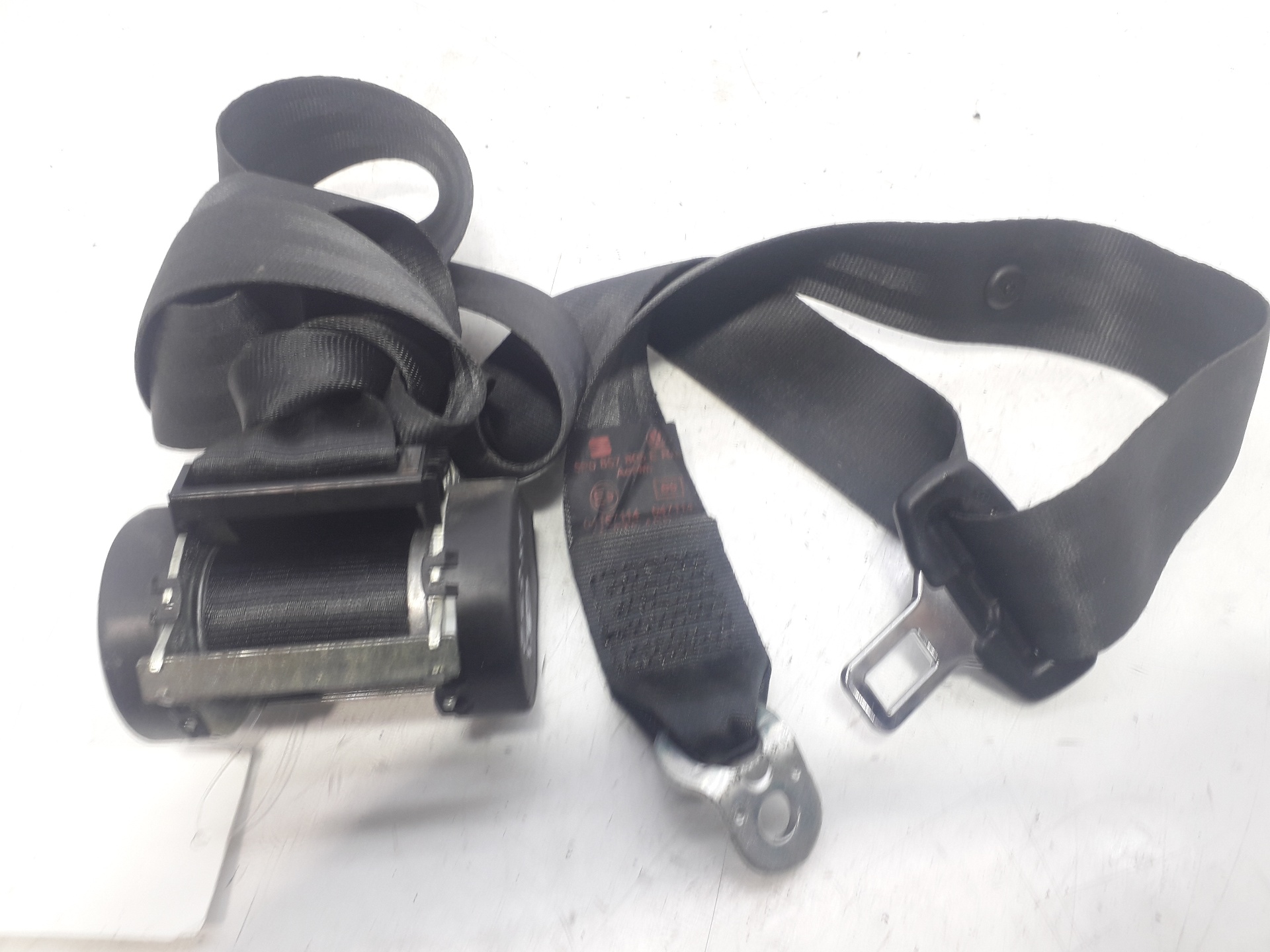 SEAT Toledo 3 generation (2004-2010) Rear Left Seatbelt 5P0857805E 18741120