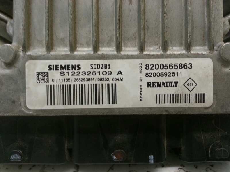 RENAULT Megane 3 generation (2008-2020) Блок управления двигателем 8200321263 24075811