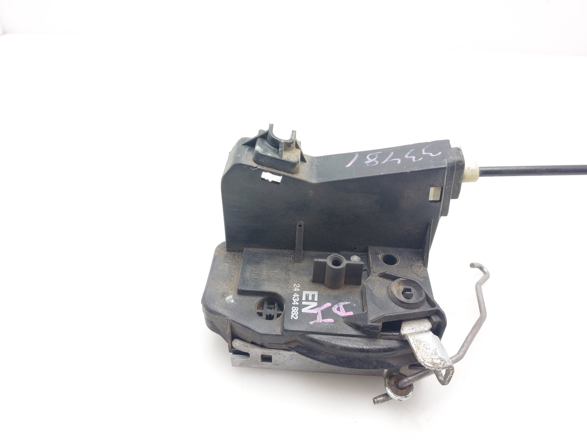 OPEL Corsa C (2000-2006) Front Left Door Lock 24434882 23721891