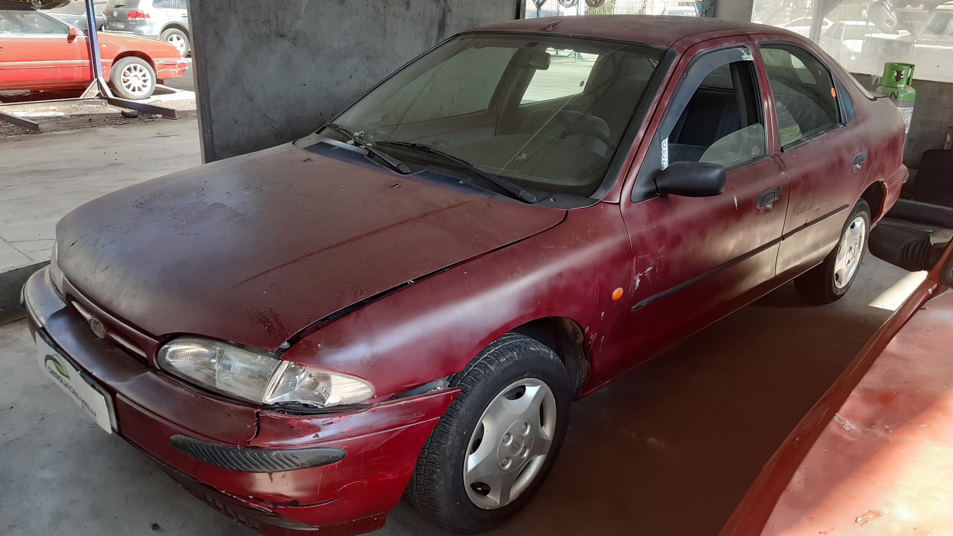 OPEL Mondeo 1 generation (1993-1996) Forreste højre dørlås 93BG220A20BA 24135105