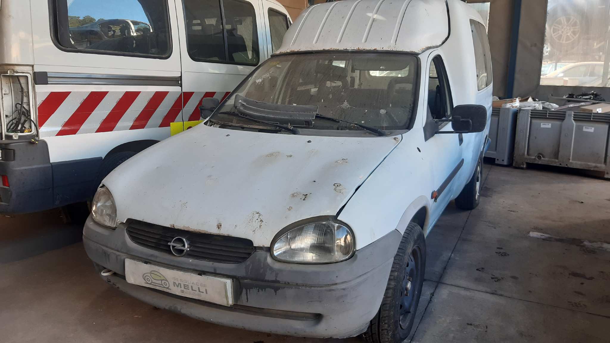 OPEL Combo B (1993-2001) Замок крышки багажника A045777 22038330