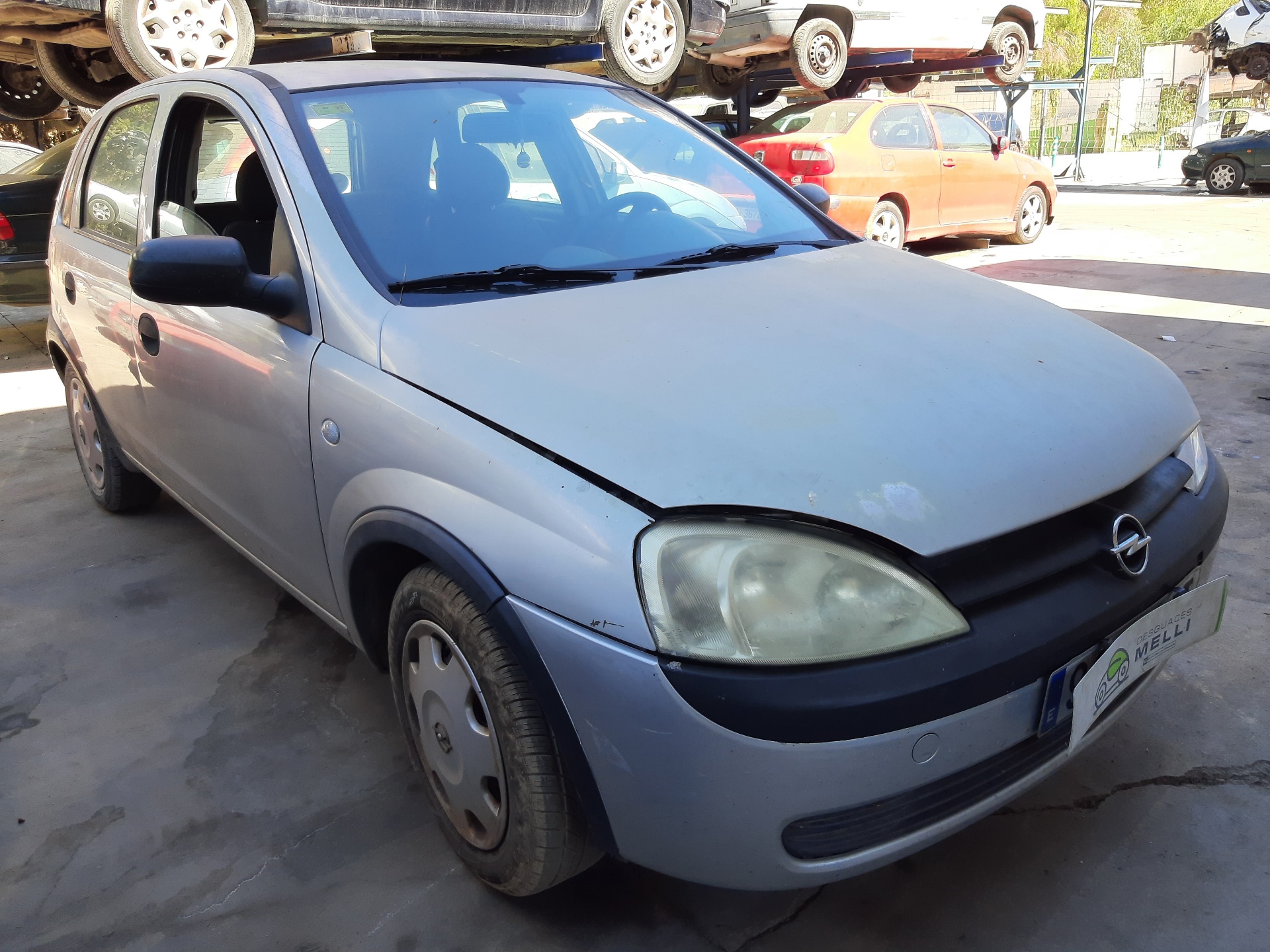 OPEL Corsa C (2000-2006) Крыло переднее левое 1101031 22446035