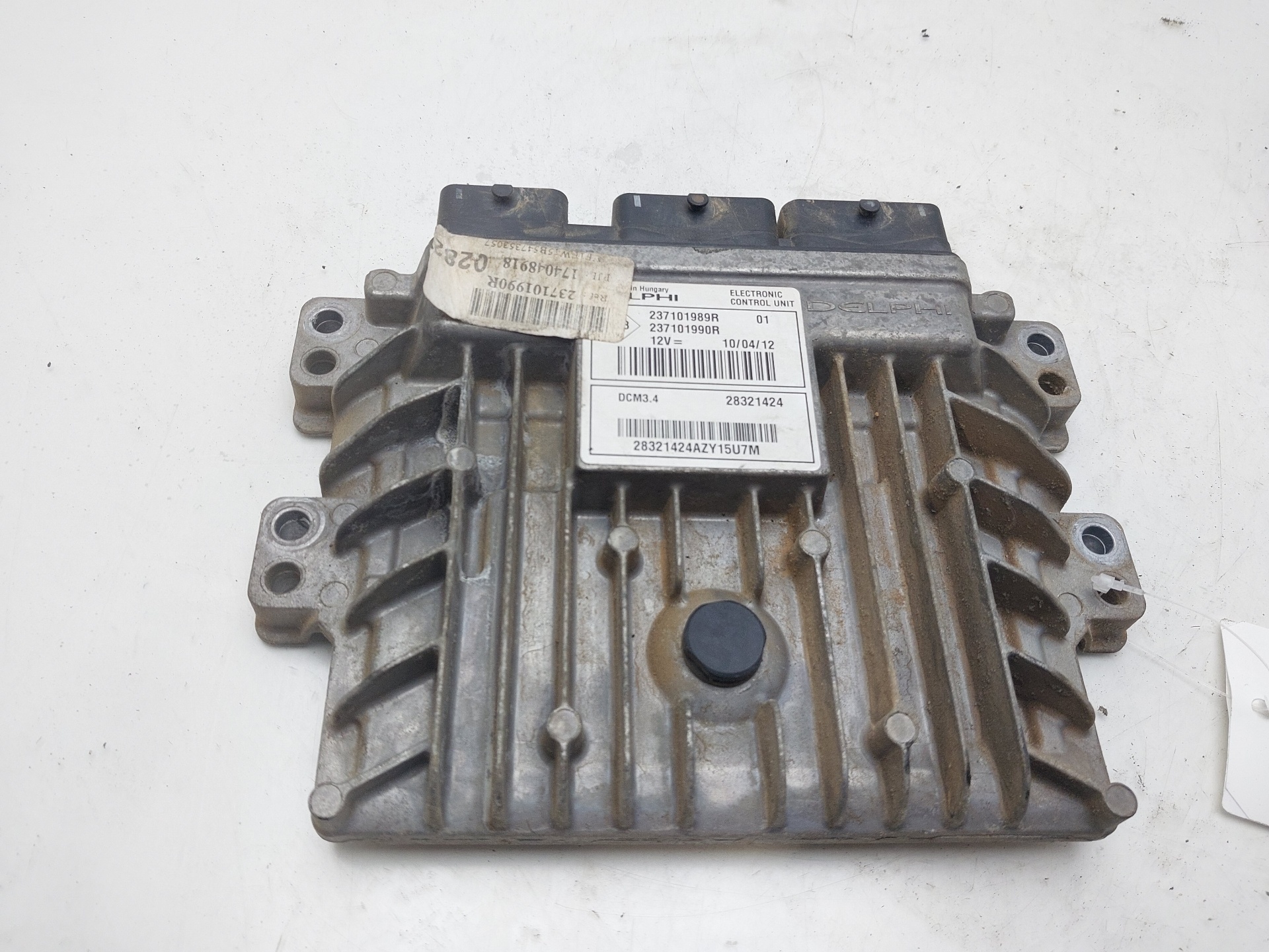 RENAULT Kangoo 2 generation (2007-2021) Motorkontrolenhed ECU 237101989R 21448194