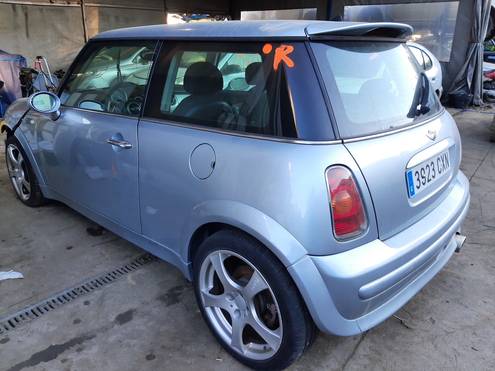 MINI Cooper R50 (2001-2006) Etuoikea konepellin tuki 41626801258 22029754