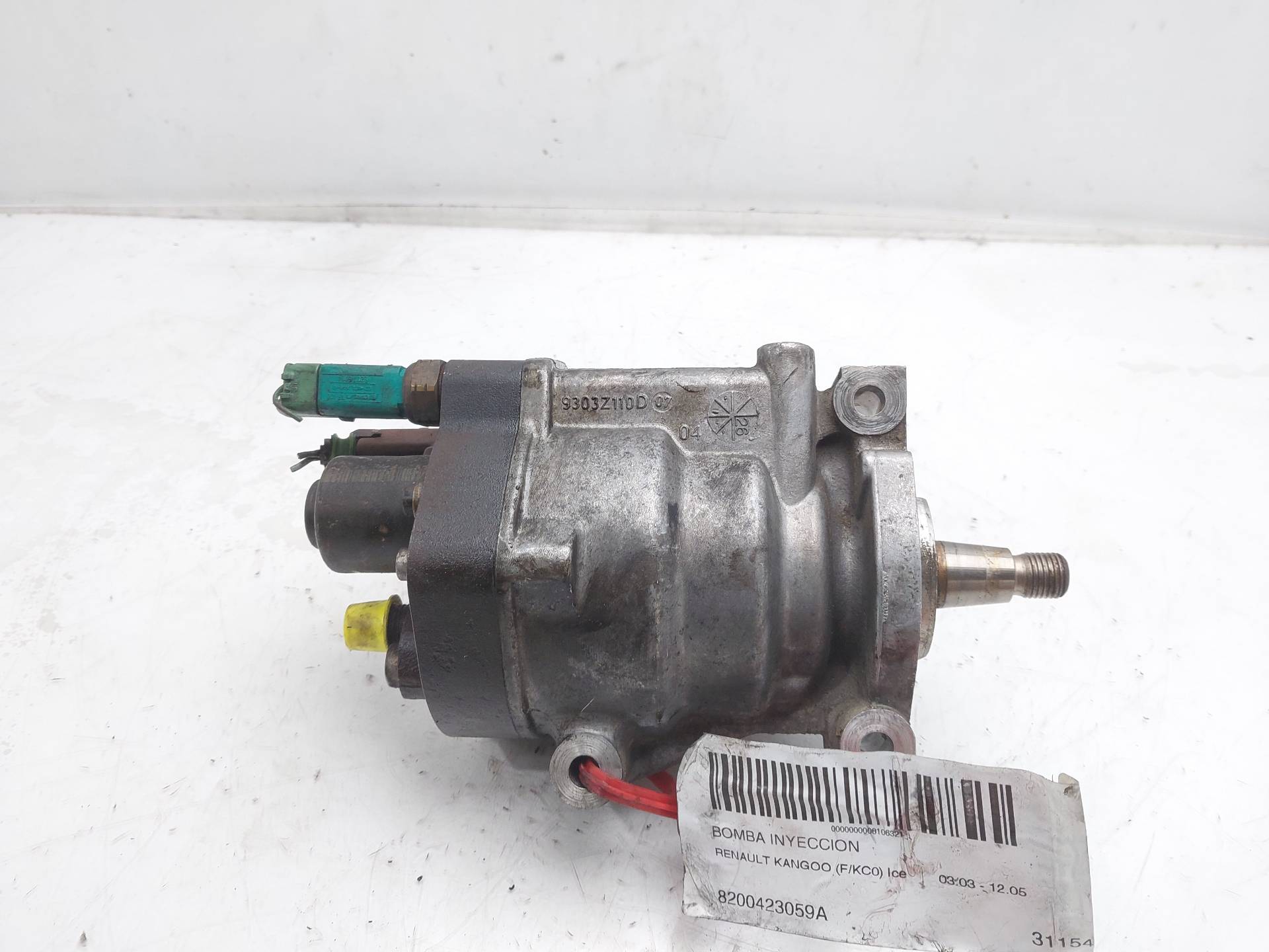ACURA Kangoo 1 generation (1998-2009) High Pressure Fuel Pump 8200423059A 25268974