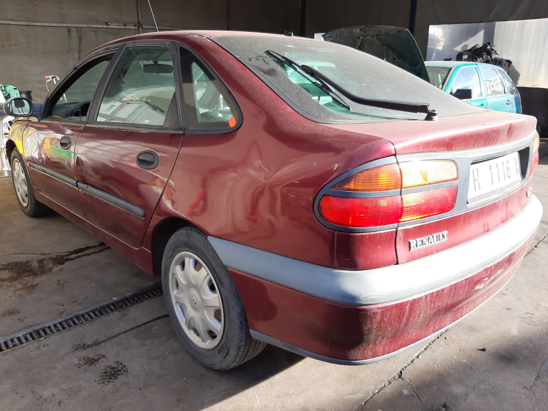 RENAULT Laguna 1 generation (1993-2001) Замок крышки багажника 7700823676 20148078