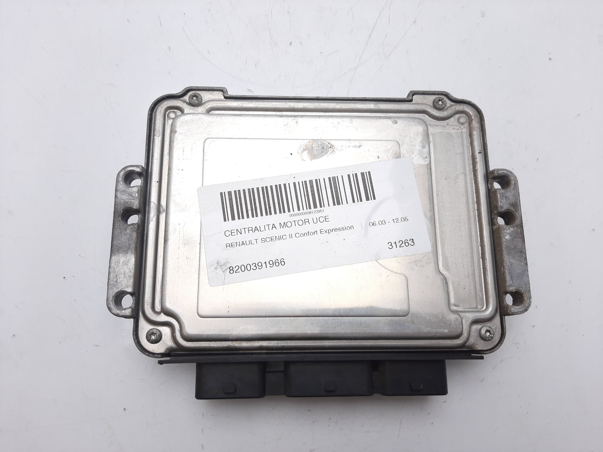 RENAULT Scenic 2 generation (2003-2010) Engine Control Unit ECU 8200391966 23034999