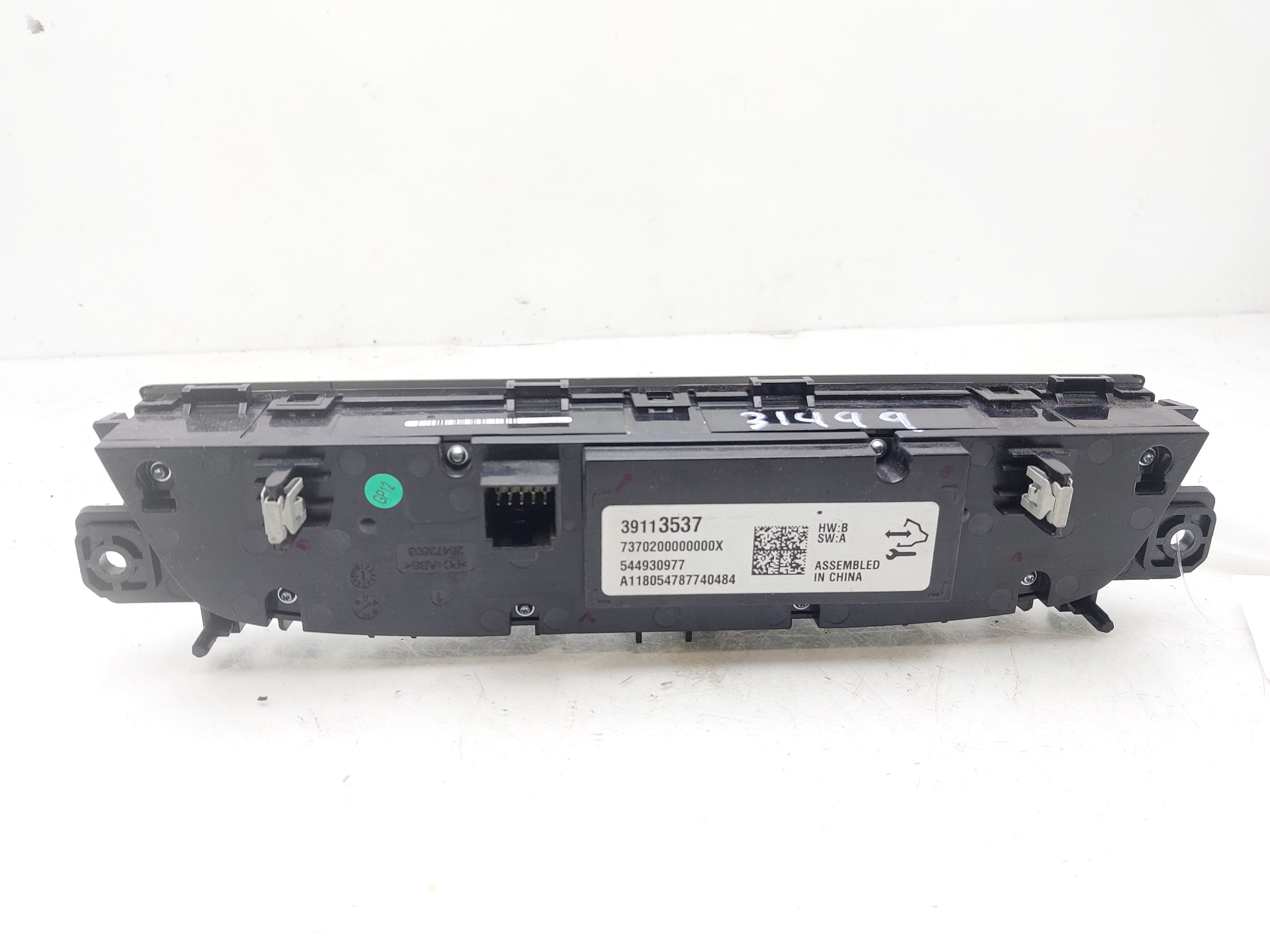 OPEL Insignia B (2017-2024) Climate  Control Unit 39113537 23901132