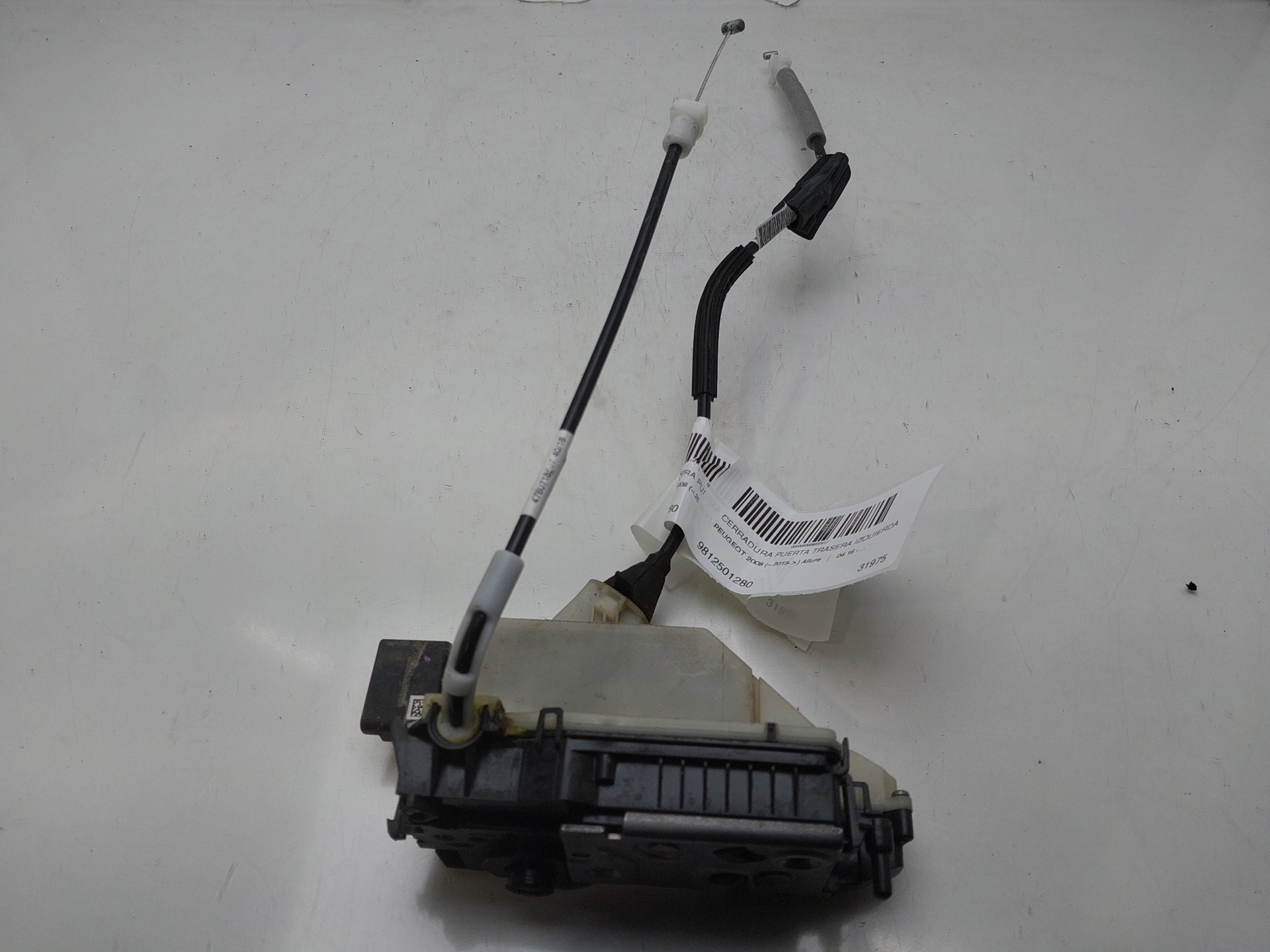 PEUGEOT 2008 1 generation (2013-2020) Rear Left Door Lock 9812501280 24146667