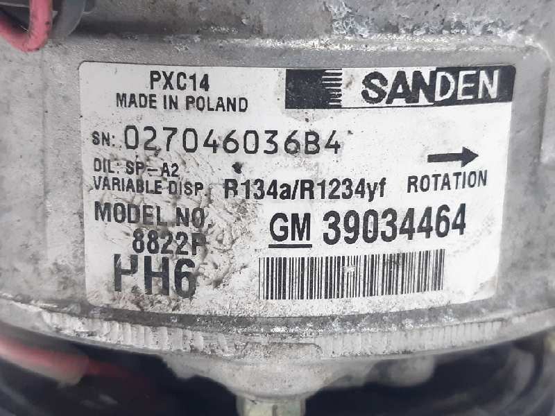 OPEL Astra K (2015-2021) Air Condition Pump 39034464 18490283